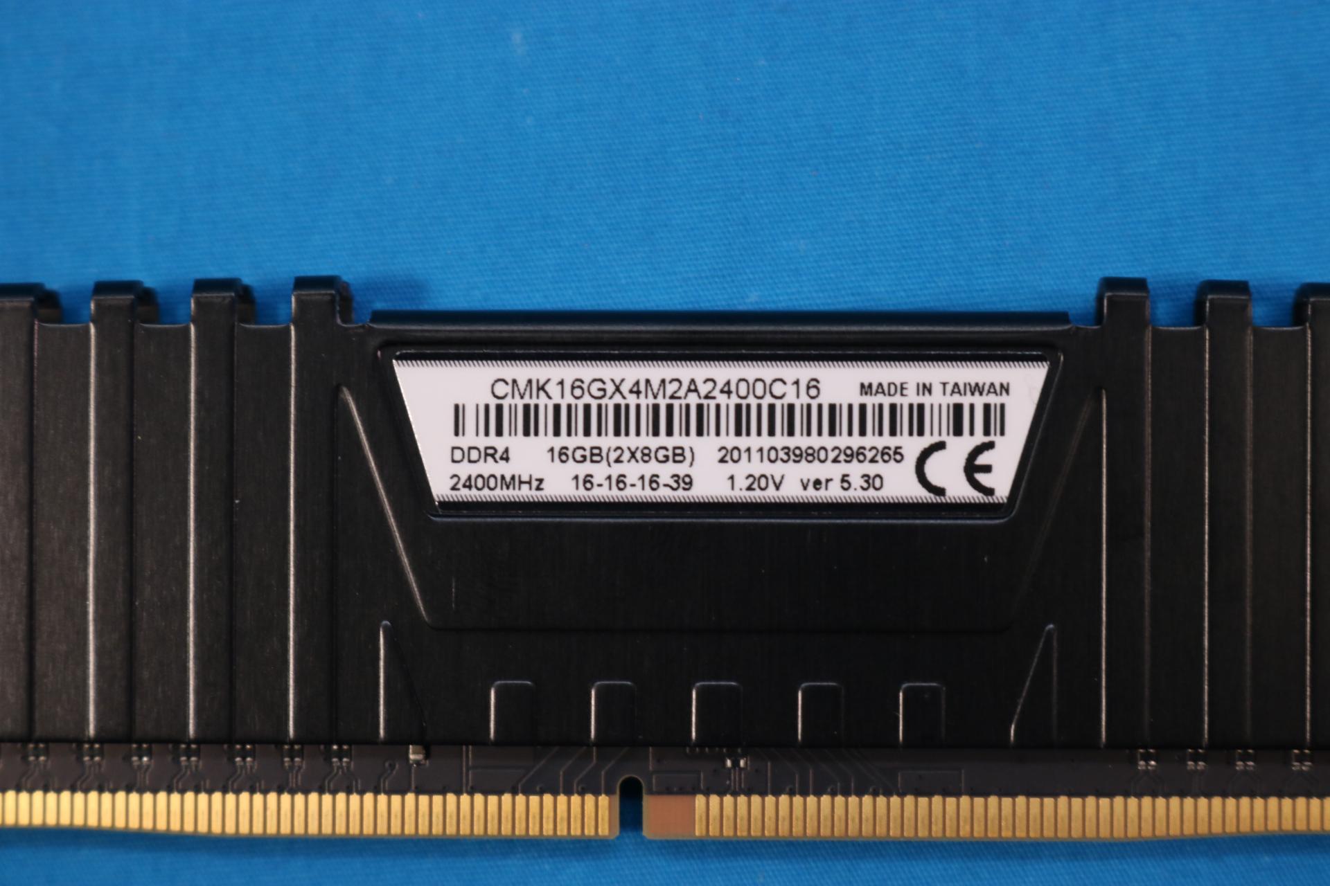 Corsair Vengeance LPX 16GB (2x8GB) DDR4 2400MHz CL16 1.2V Desktop RAM - 4195629903