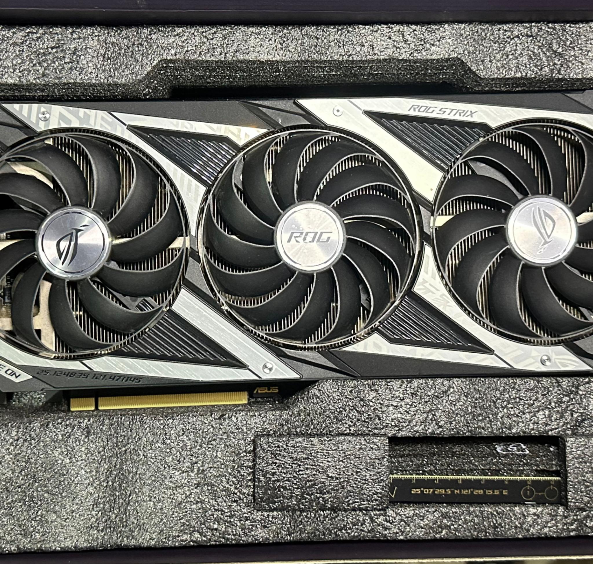 ASUS ROG Strix GeForce RTX 3070 Ti OC 8GB GDDR6X Graphics Card