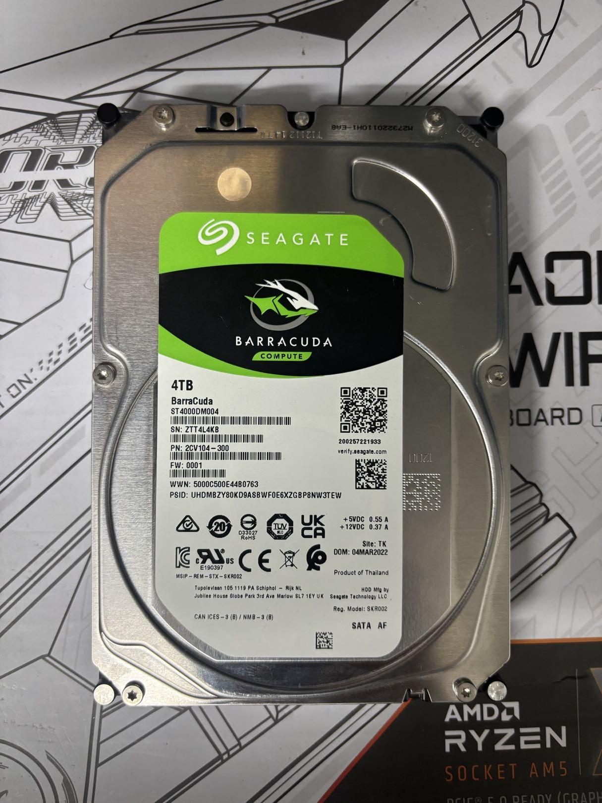 Seagate Enterprise Capacity 3.5 HDD v4 4TB