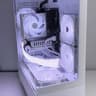 White Custom Gaming PC Build / I7 + 1660 Super /