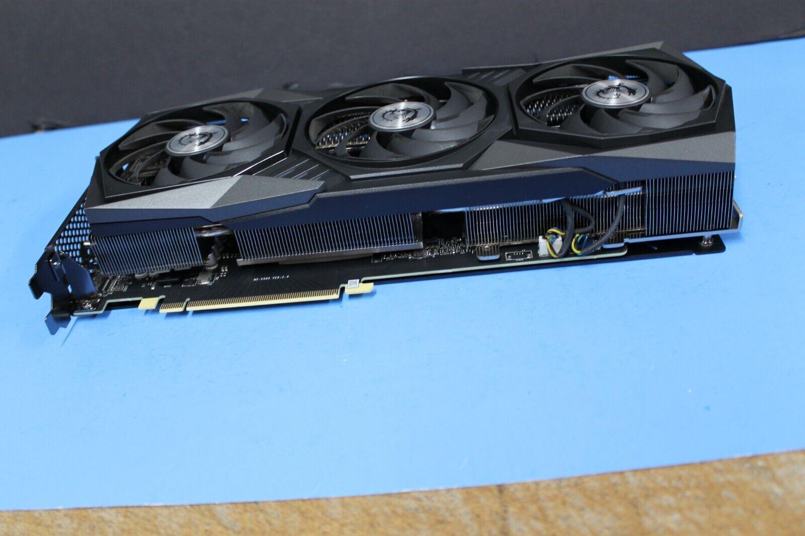 MSi Geforce RTX 3070 Ti GAMING X TRIO 8G 8GB LHR GDDR6X Graphics Card GPU