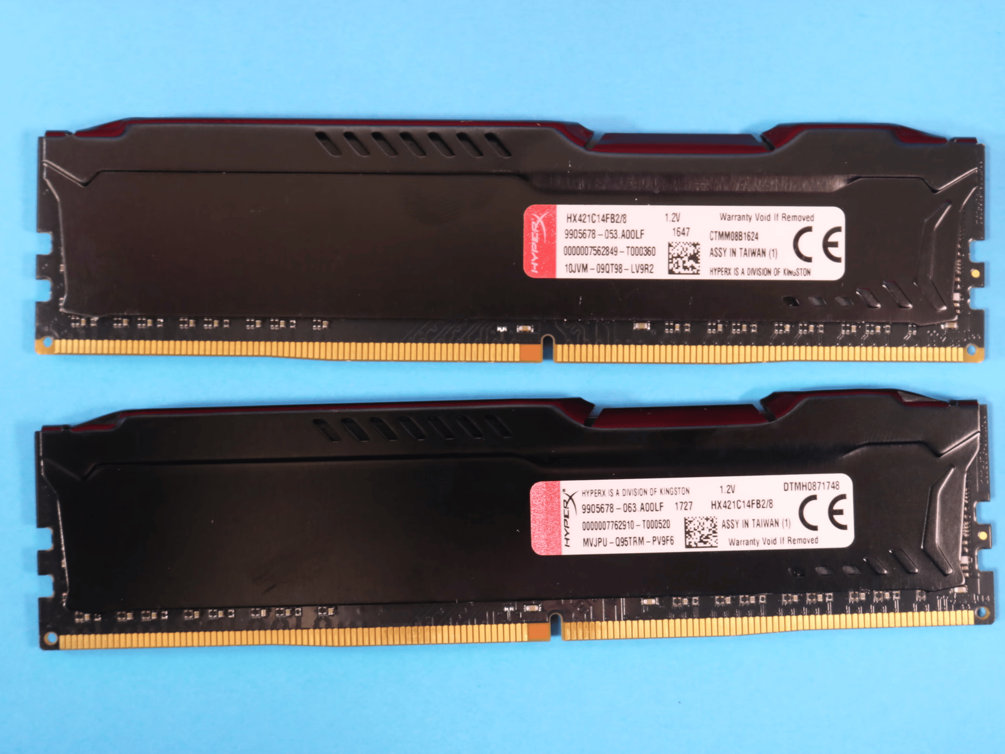Kingston HyperX Fury 16GB (2x8GB) DDR4 2133MHz CL14 1.2V Desktop RAM HX421C14FB2/8 