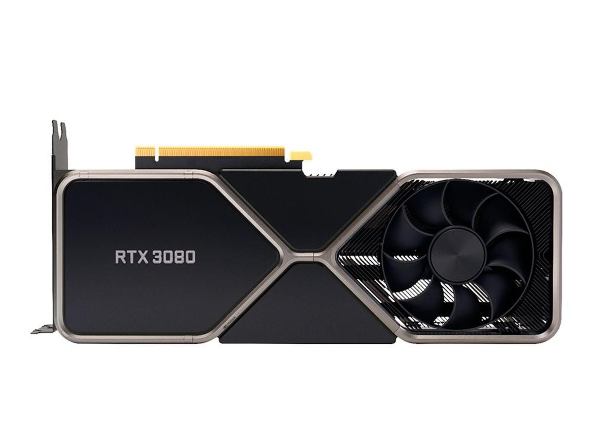 NVIDIA GeForce RTX 3080 Founders Edition Dual Fan 10GB GDDR6X PCIe 4.0 Graphics Card