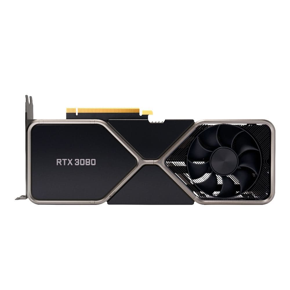 NVIDIA GeForce RTX 3080 Founders Edition Dual Fan 10GB GDDR6X PCIe 4.0 Graphics Card