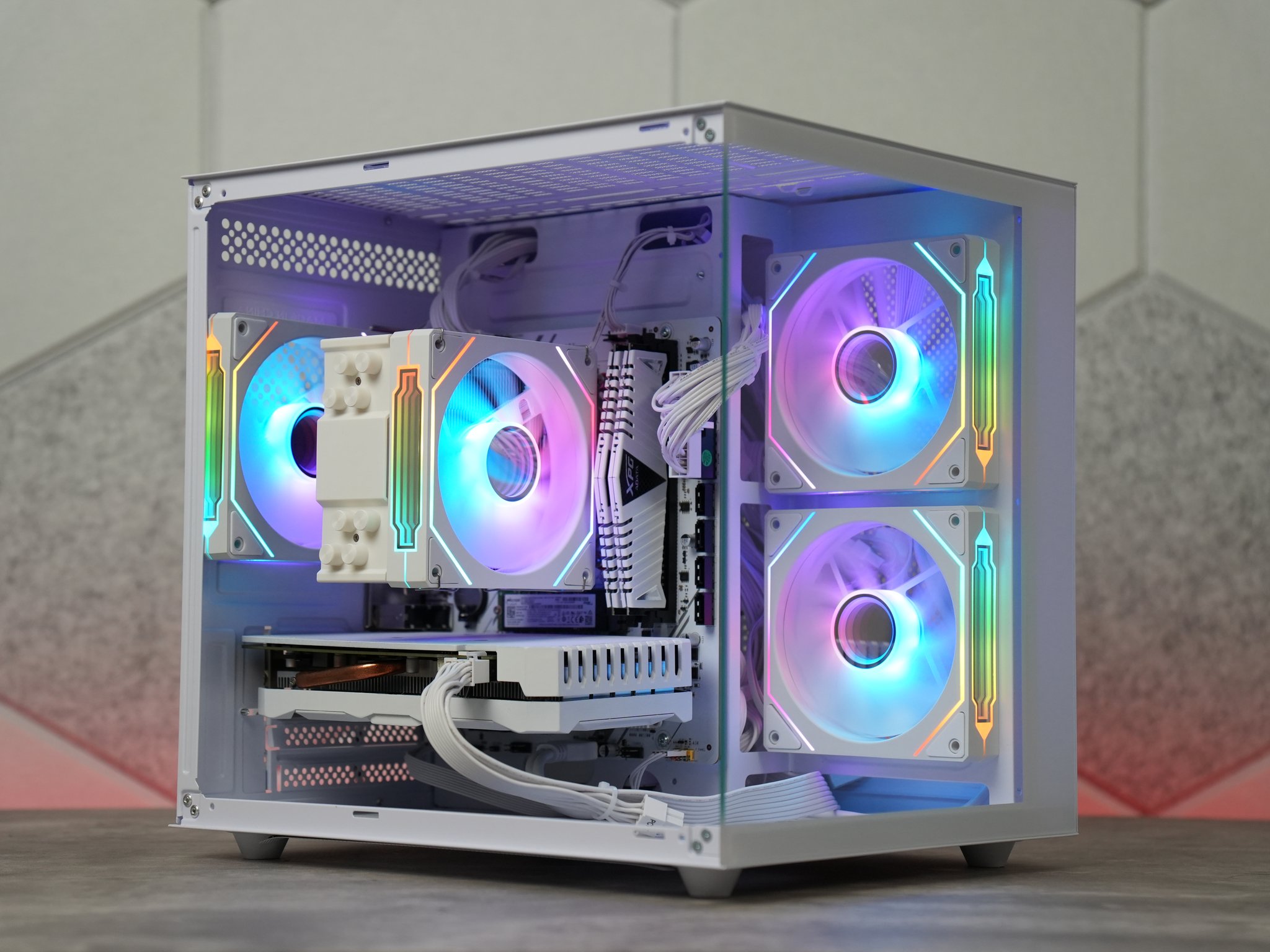 White out Gaming PC | RTX 2060 | RYZEN 7  | 16GB RAM | 512GB SSD | WINDOWS 11 | WIFI & BT