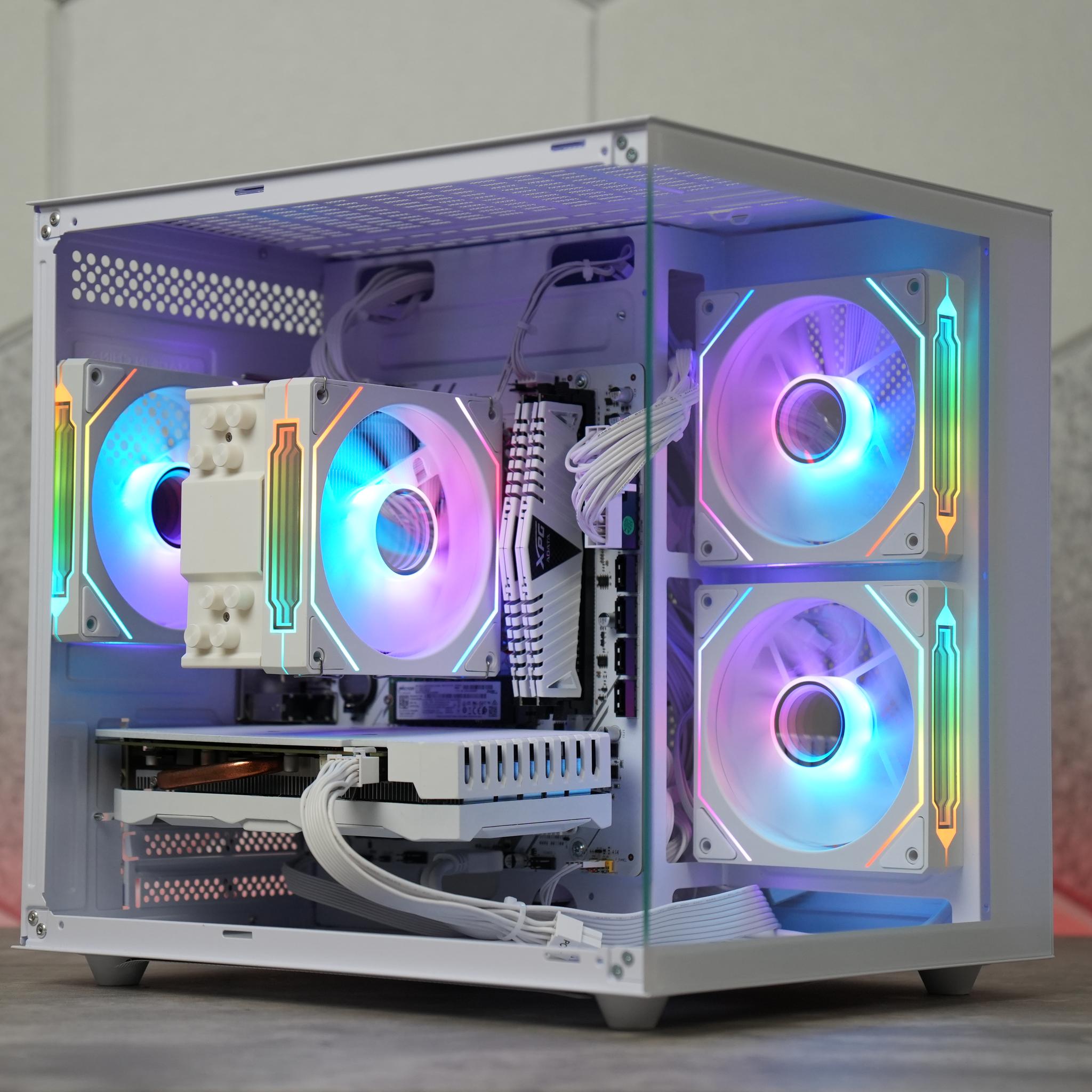 White out Gaming PC | RTX 2060 | RYZEN 7  | 16GB RAM | 512GB SSD | WINDOWS 11 | WIFI & BT