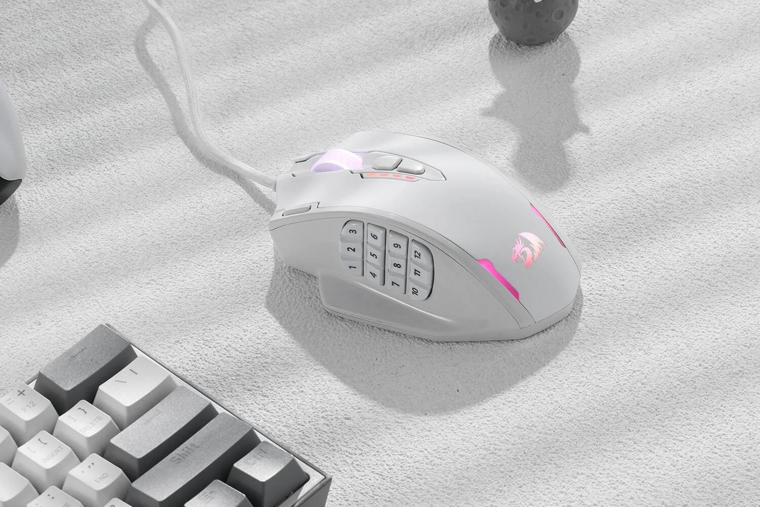 White NZXT Custom Gaming PC Almost New with ReDragon White Mouse