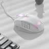 White NZXT Custom Gaming PC Almost New with ReDragon White Mouse