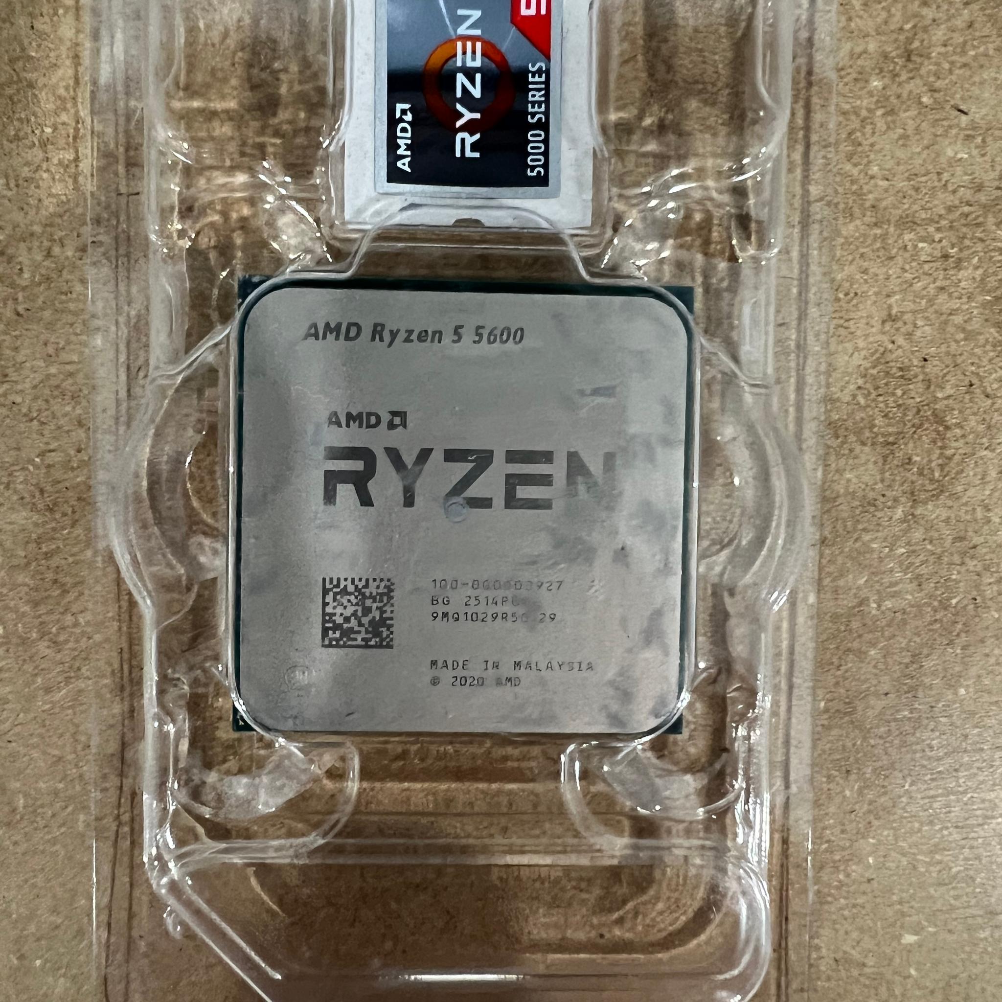 AMD Ryzen 5 5600 | and wraith cooler|