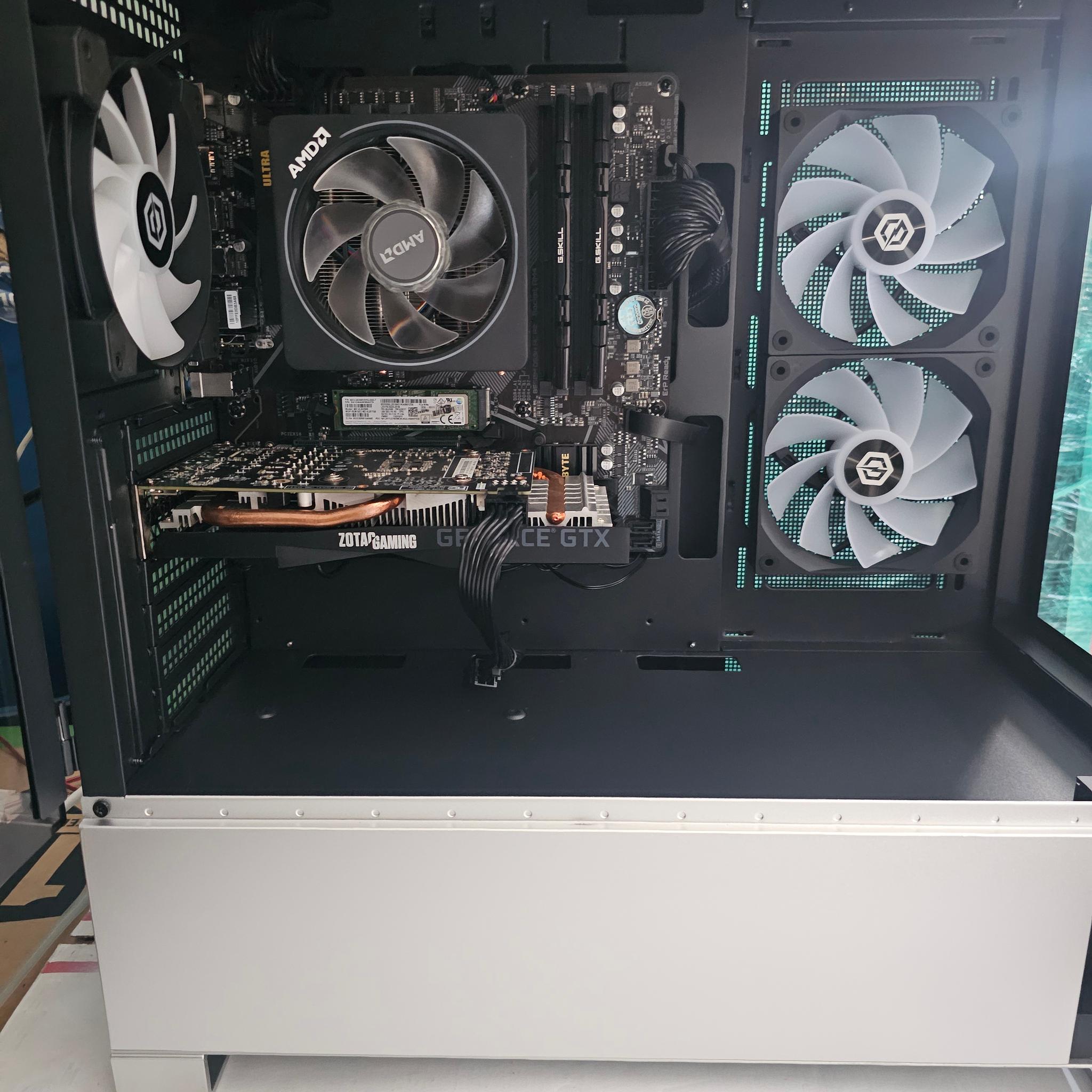 Custom Gaming PC | RYZEN 5 5500 | 16gb ram | 256 gb | 1660| Windows 11 pro |
