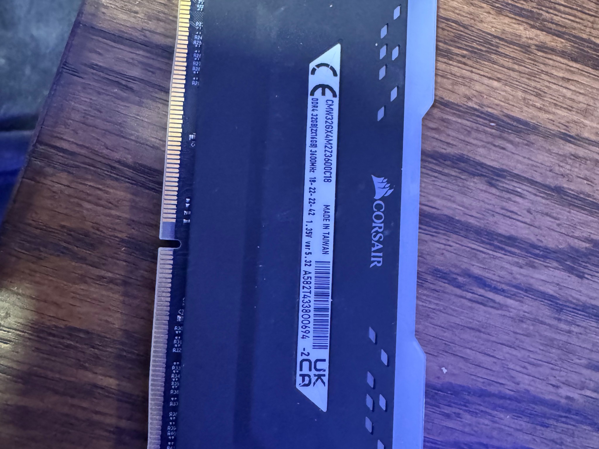 Corsair Vengeance RGB PRO DDR4 2x16 3600MHz CL18