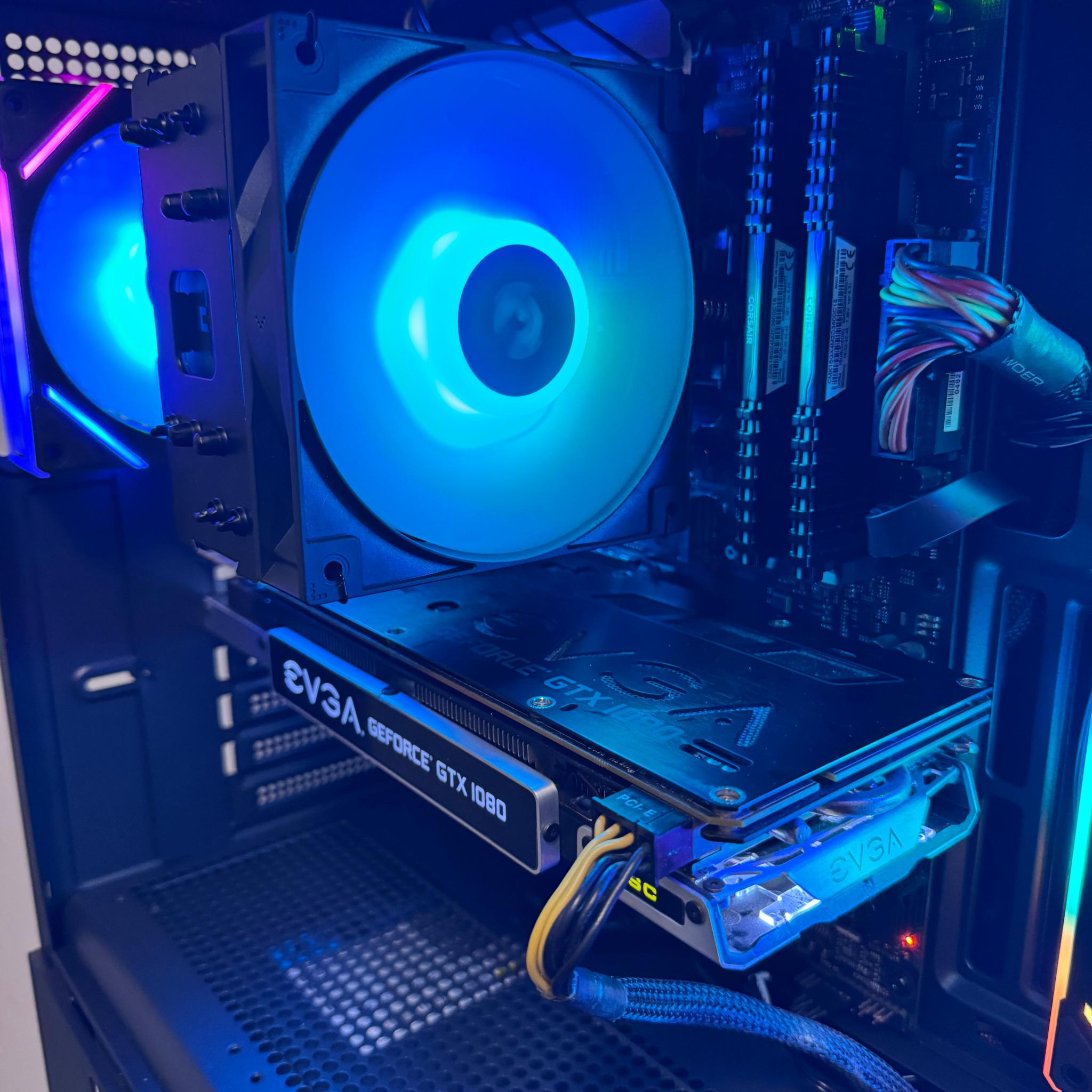 Budget 1080p Gaming PC | GTX 1080 | Ryzen 5 2600 | 16GB Ram | NVME SSD