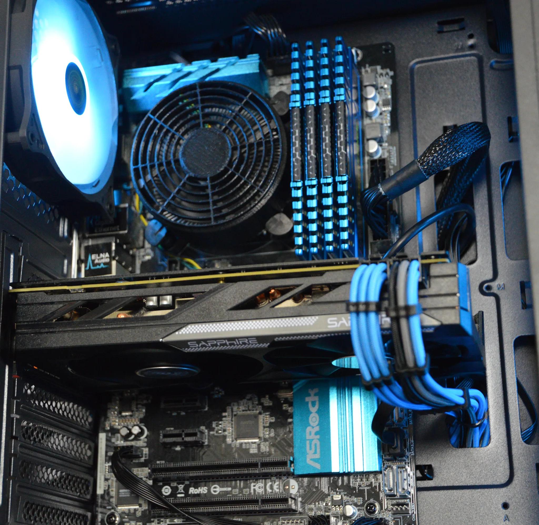 🔮⚫️ | R9 380 4GB | INTEL i5-4590 | 16GB RAM | 500GB SSD | Crystal Void |