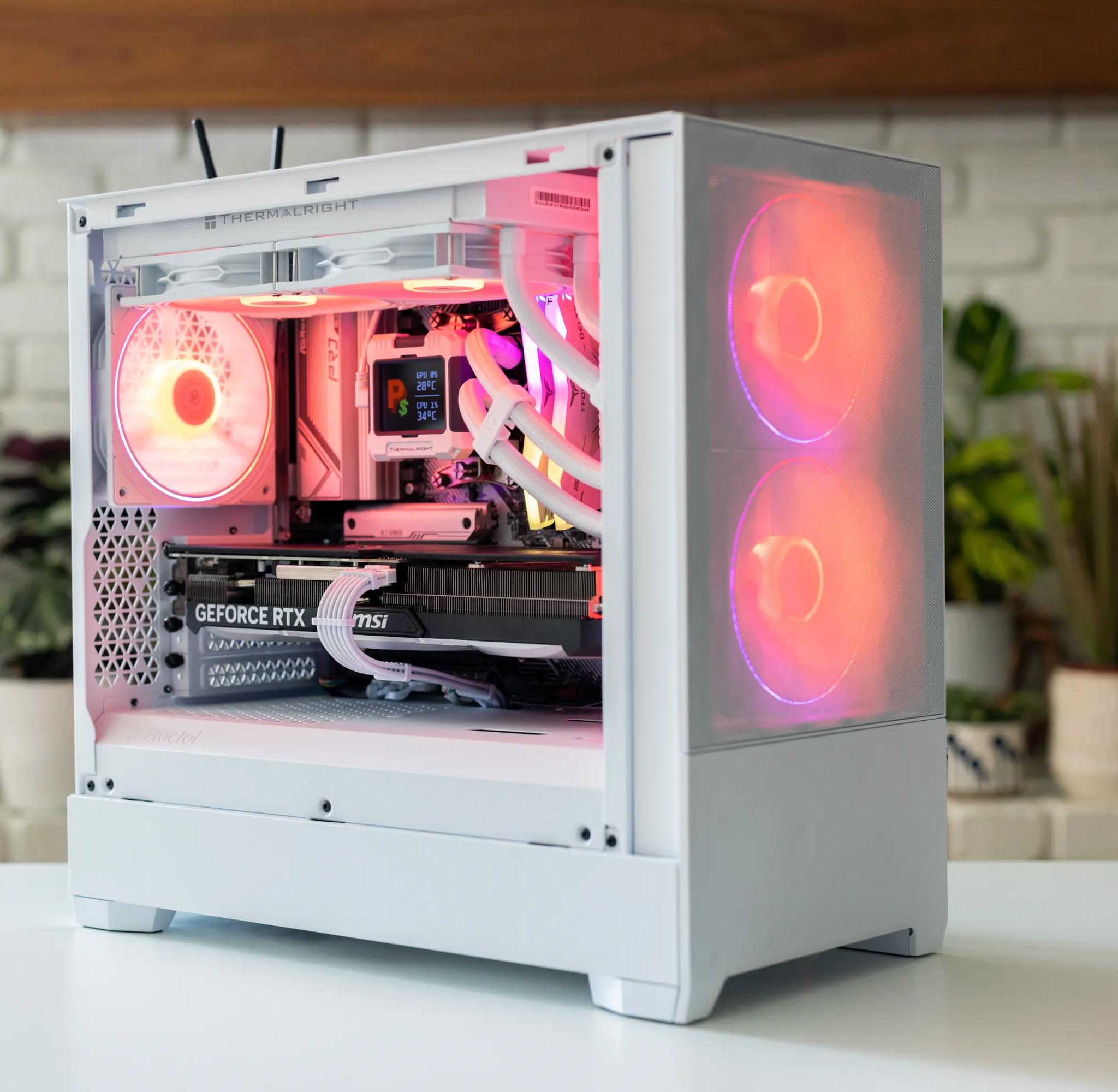 RTX 4070 Ti Super, Ryzen 7 7700, 2TB NVME, 32GB DDR5 6000, WiFi, High End Gaming PC