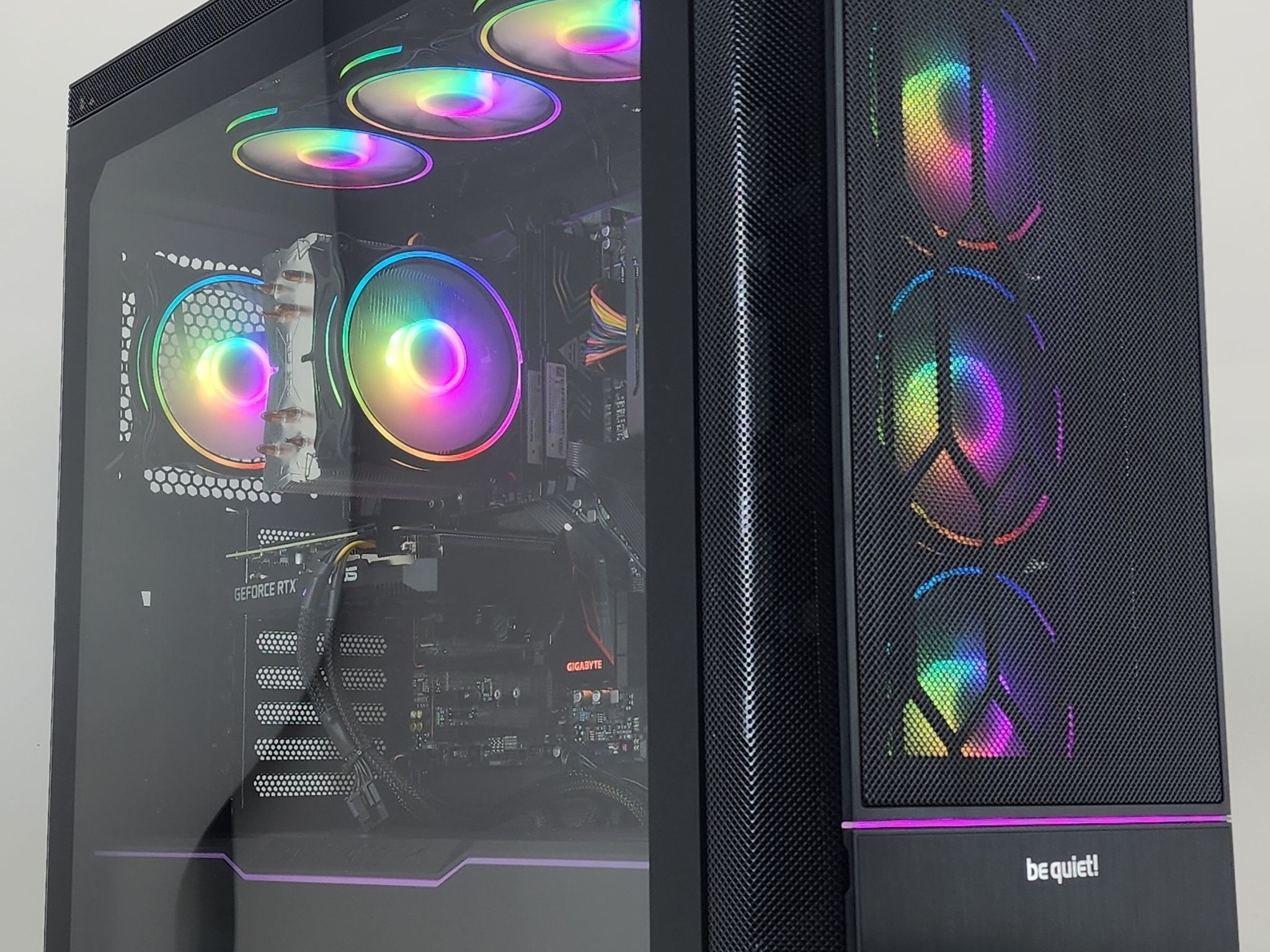 Gaming PC i7-8700K 16GB RAM 500GB SSD RTX 3060 12GB Windows 11 Computer