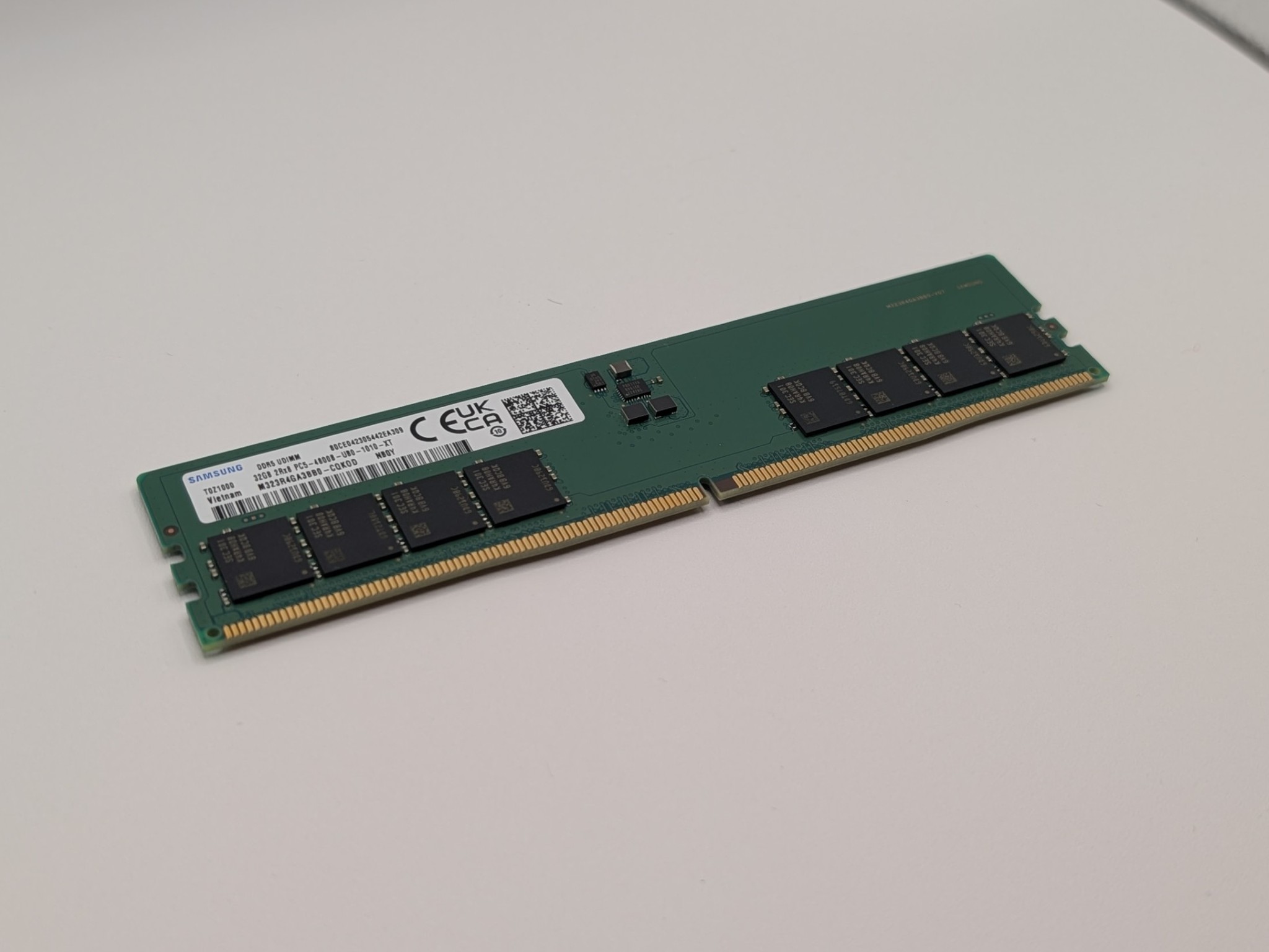 Samsung 32GB (1x32) DDR5 4800MT/s DIMM Desktop Memory
