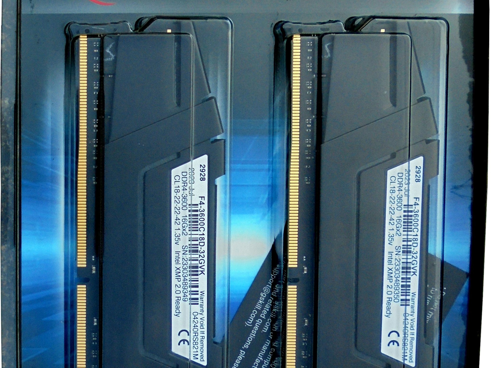 G.Skill Ripjaws DDR4-3600 32GB (16Gx2) F4-3600C18D-32GVK