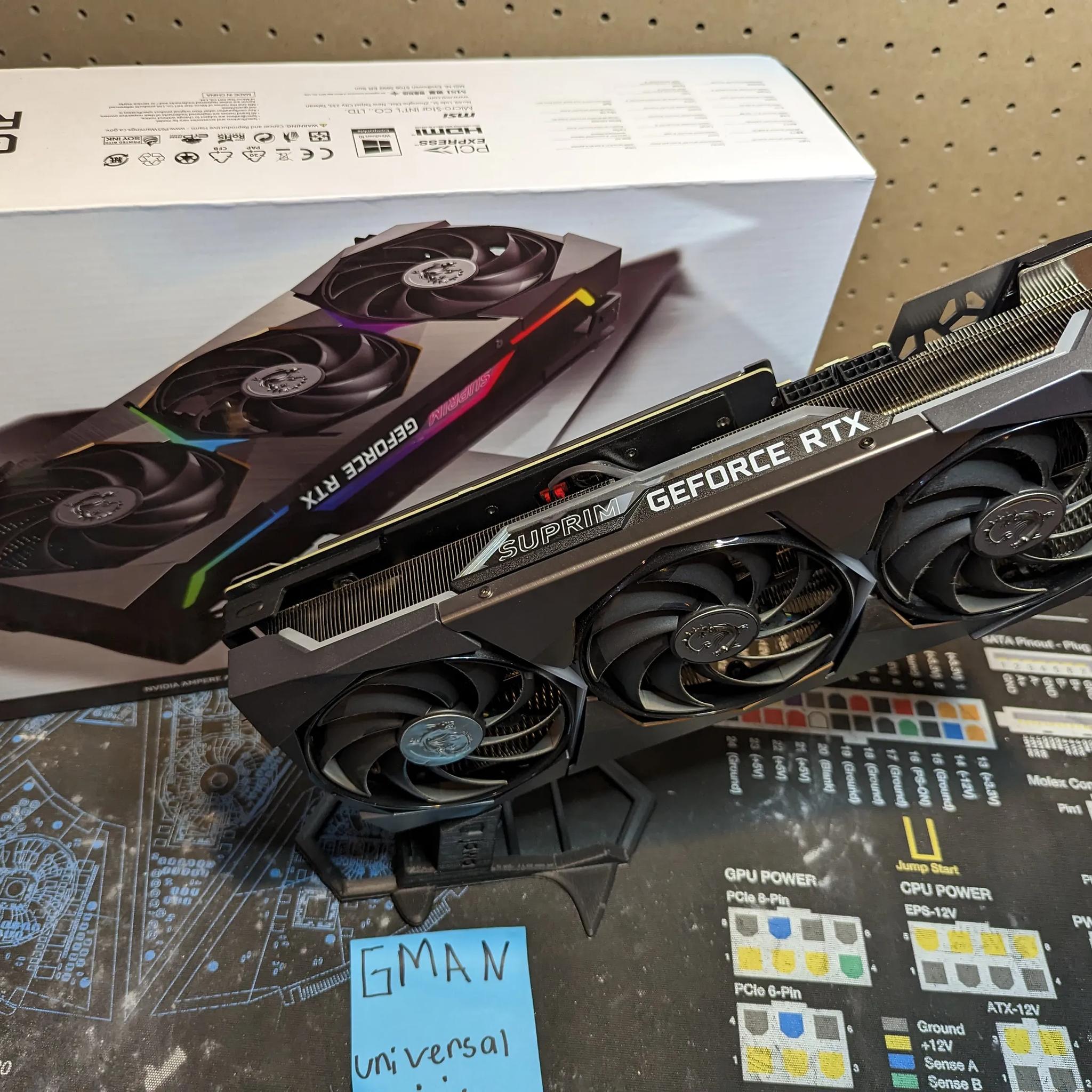 MSI Suprim X GeForce RTX 3070 8GB GDDR6