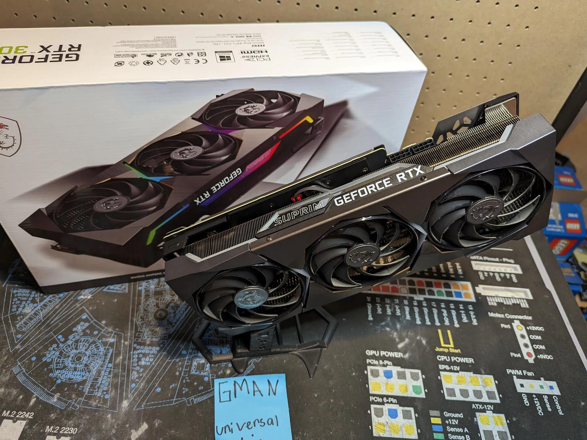 MSI Suprim X GeForce RTX 3070 8GB GDDR6