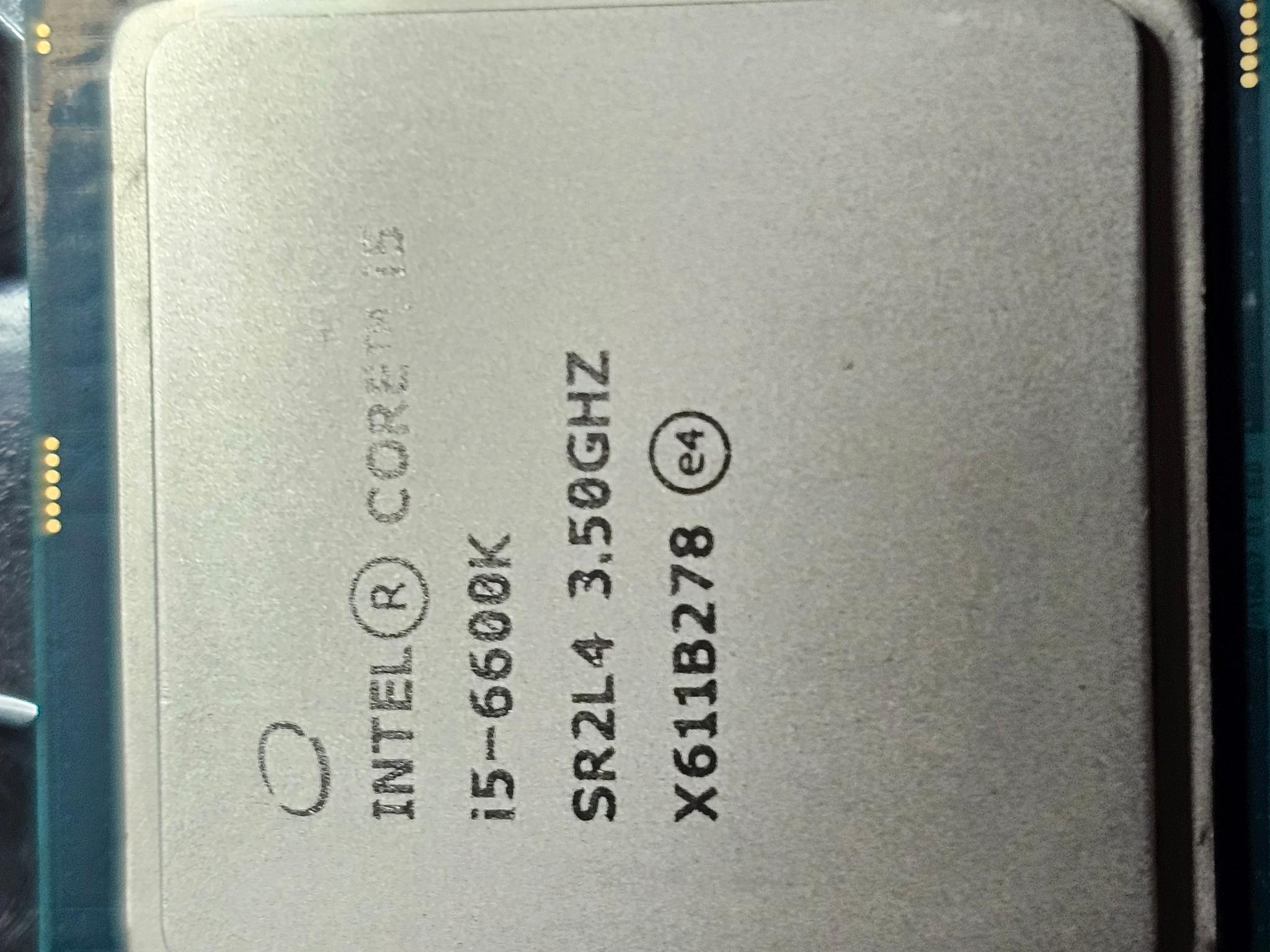 Intel i5 6600K