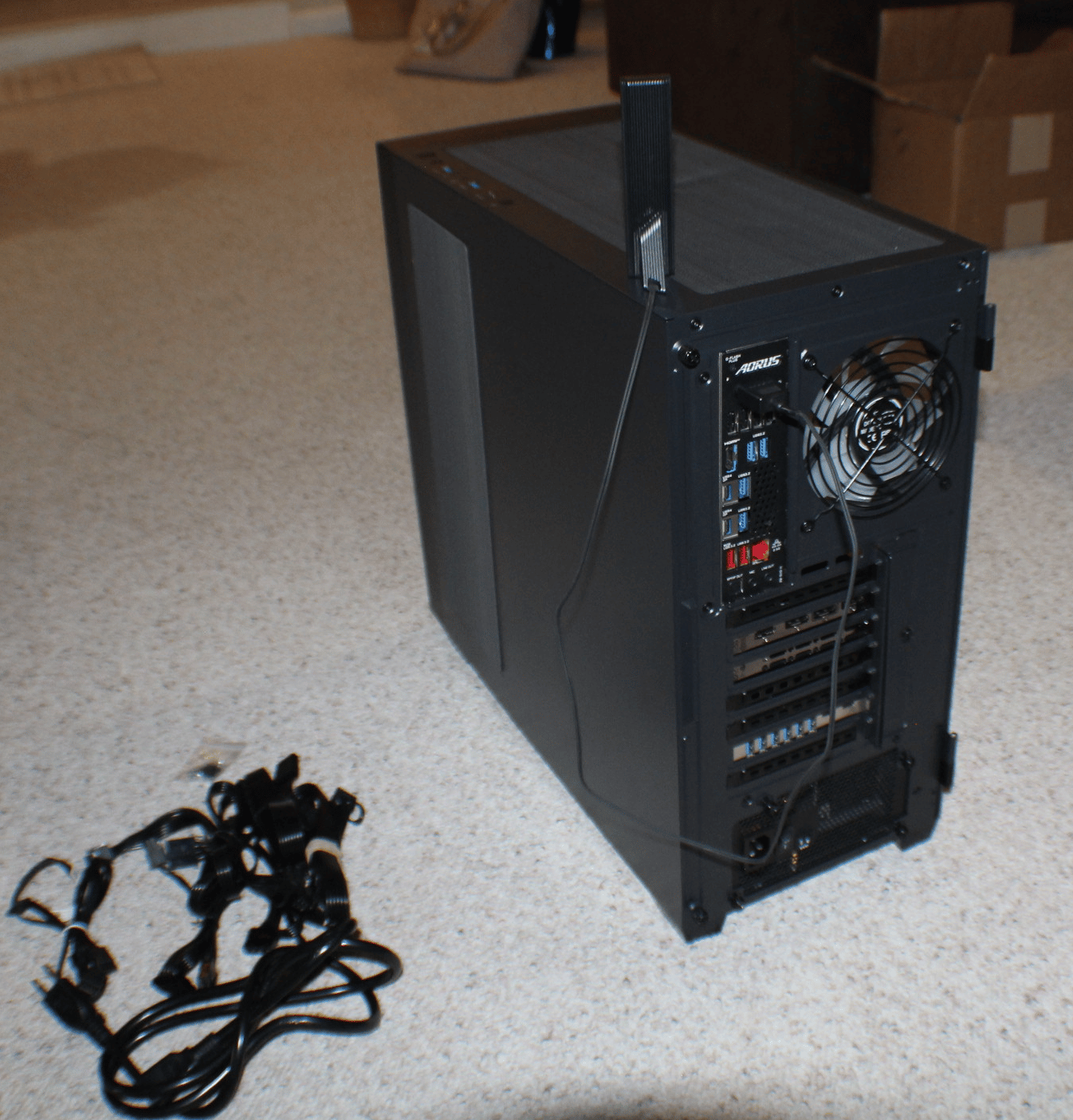 RYZEN 9 7950X3D / GIGABYTE X870 AUROS ELITE WIFI7 / INTEL ARC B580OS EL
