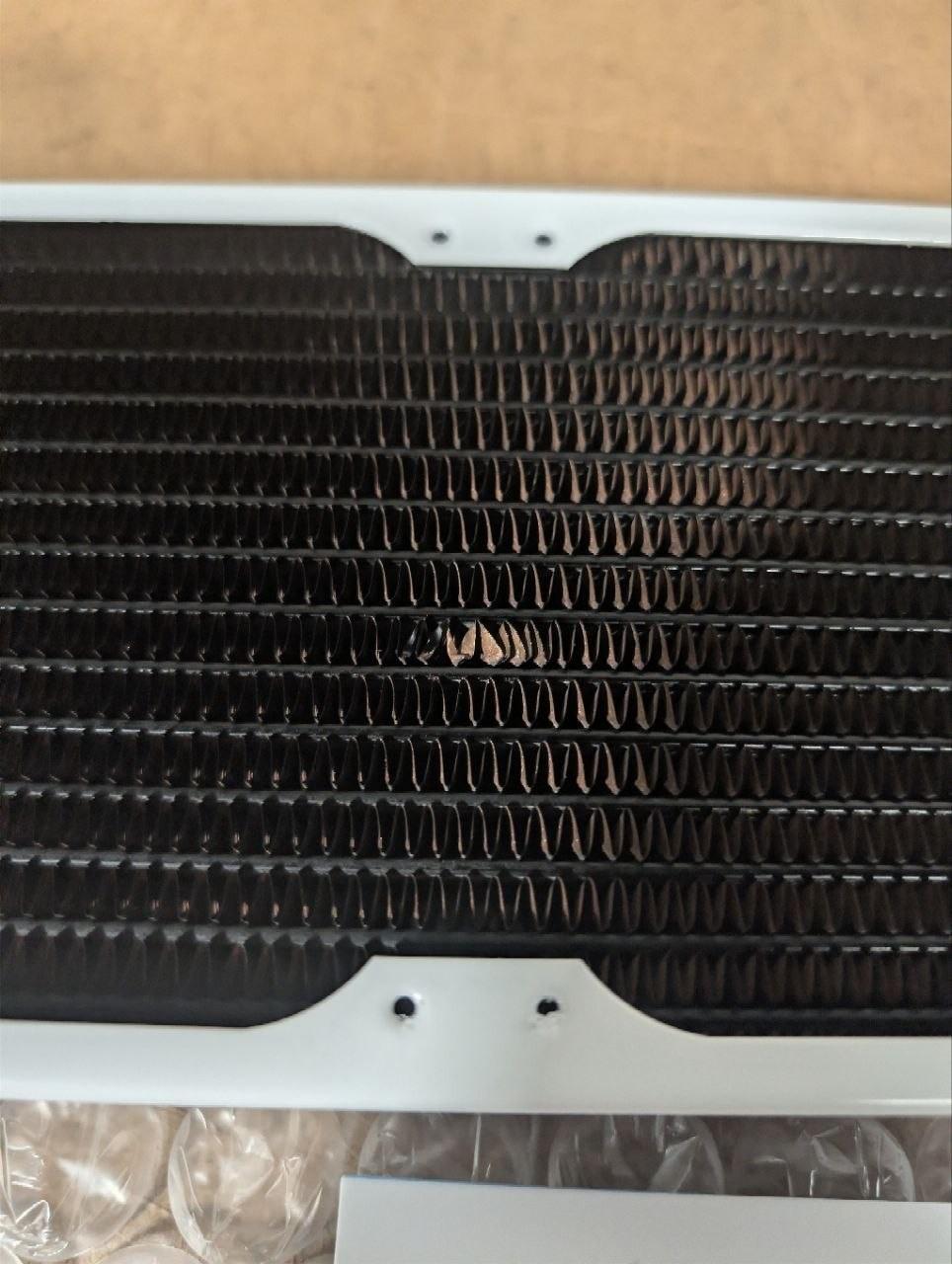 Alphacool HPE-45 Full Copper 360mm Radiator - White (10227)