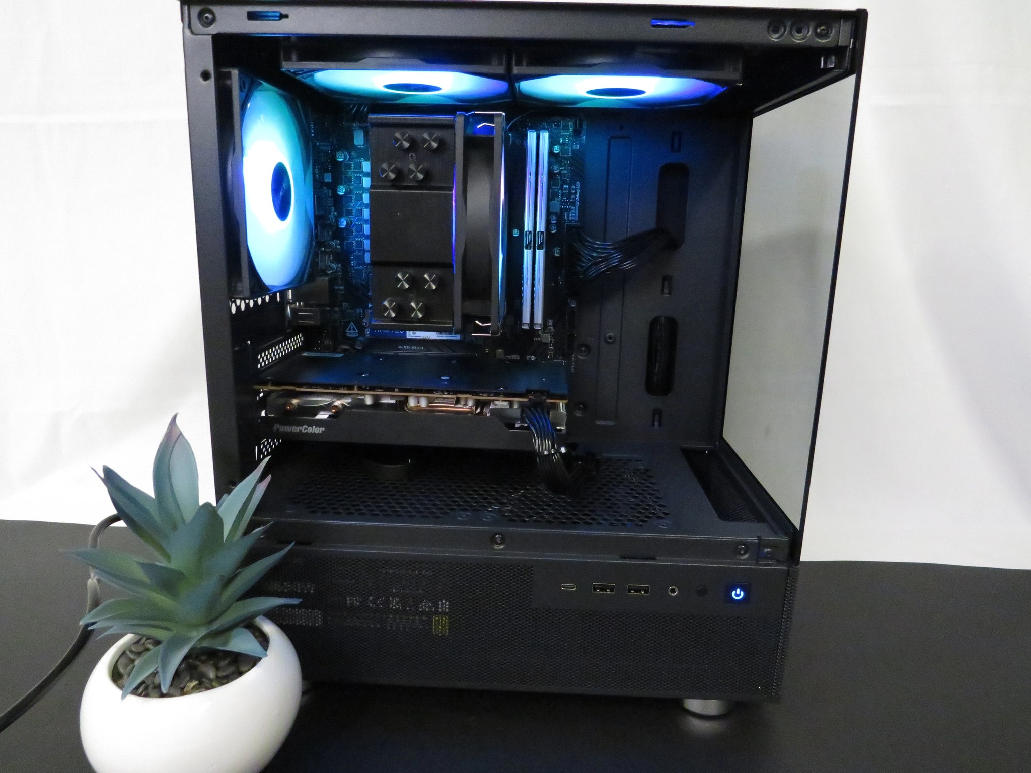 AM5 GAMER! Ryzen 5 7500F + RX 7600 + 16 GB DDR5 + 1 TB NVME