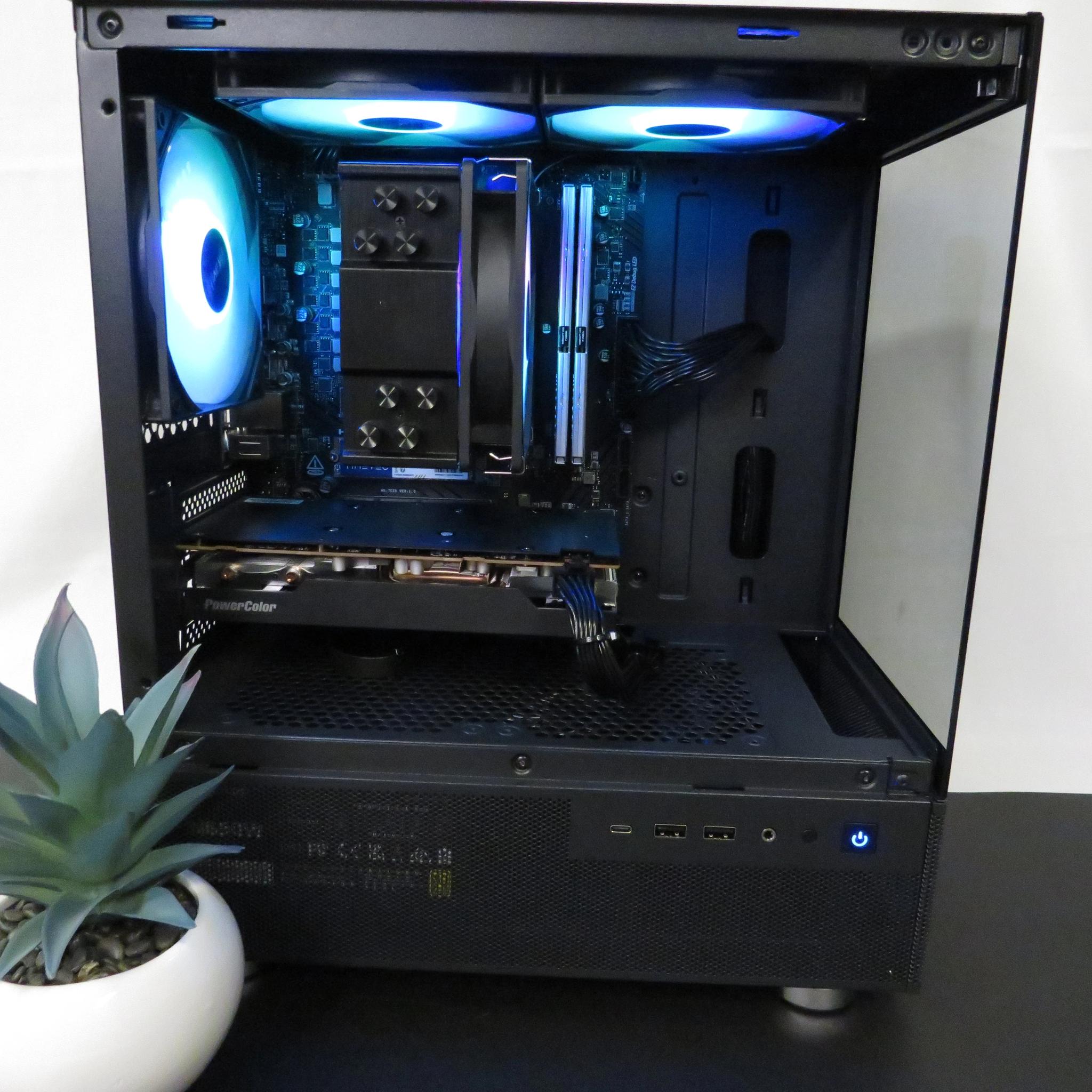 AM5 GAMER! Ryzen 5 7500F + RX 7600 + 16 GB DDR5 + 1 TB NVME