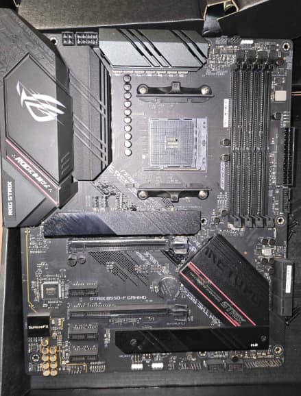 CPU/MB/RAM Combo AMD 5800x Asus ROG STRIX B550F GSkill TridentZ Royal 64GB 3600 DDR4