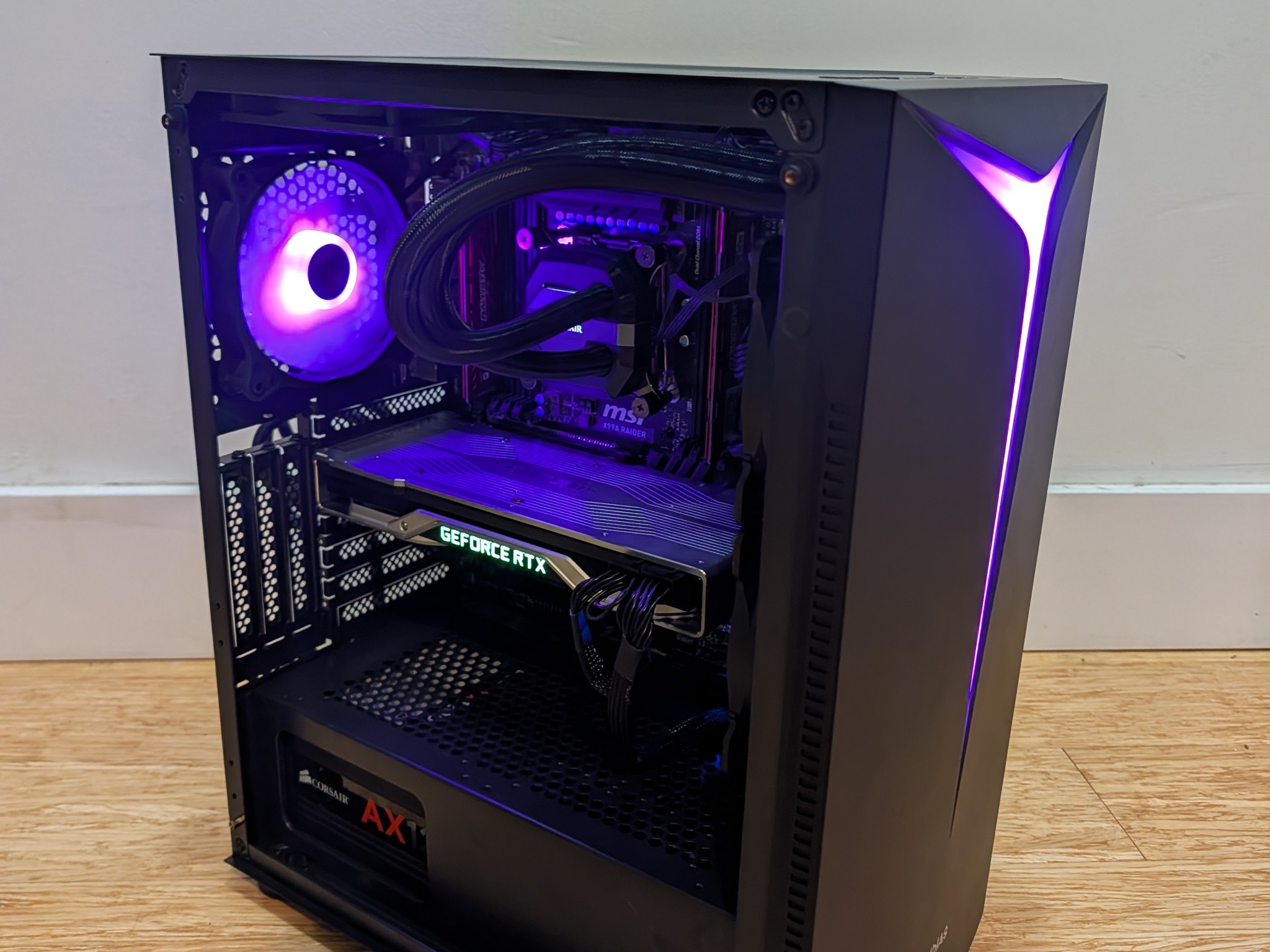 Gaming-PC | RTX 2080 TI FE | 32GB DDR4 | I7 6900K | 1.5TB | Corsair AIO | 1200W Corsair |