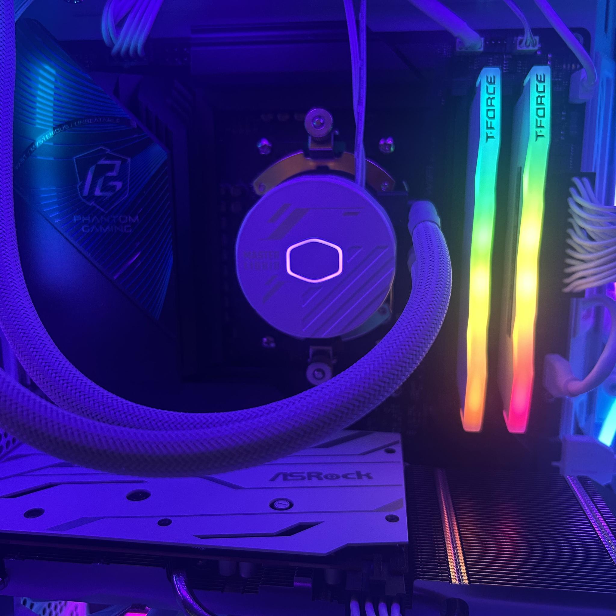 Custom Gaming PC Radeon RX 6600, 64GB DDR5 Ram, 1TB SSD, 8 TB HDD,  Ryzen 5 8600G