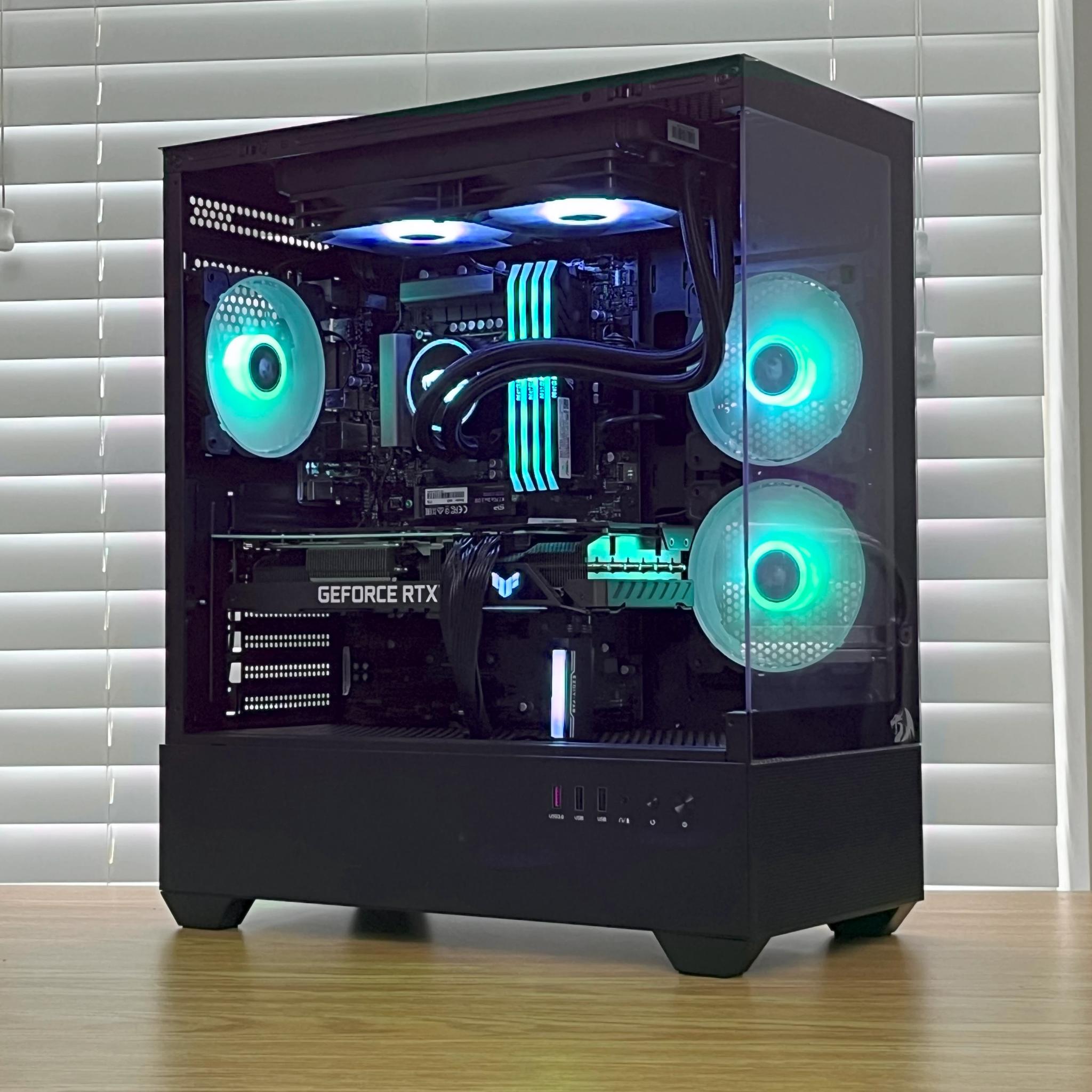 🖤❤️  i7-11700KF | RTX 3080 | 32GB DDR4 | 1TB SSD | Gaming PC ❤️🖤