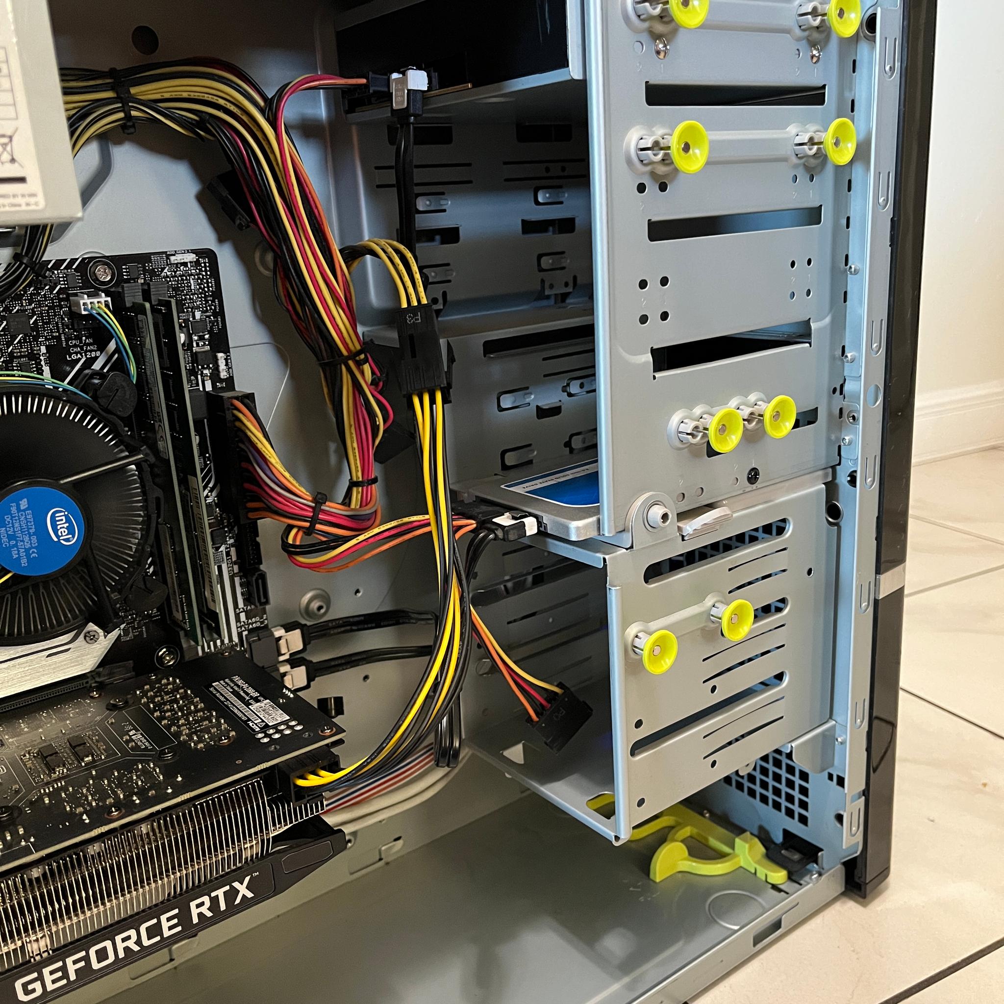 RTX 2060, Intel i3-10100, 16GB RAM, 500GB SSD, Sleeper Gaming PC w/ Wi-Fi & BT