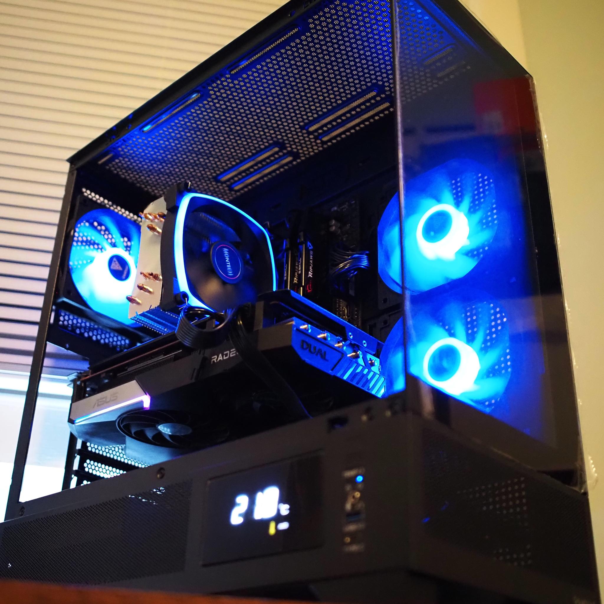🎮 RX 6700 XT + Ryzen 5 5500 Gaming PC | 1440P Ultra | WiFi | Ready To Play