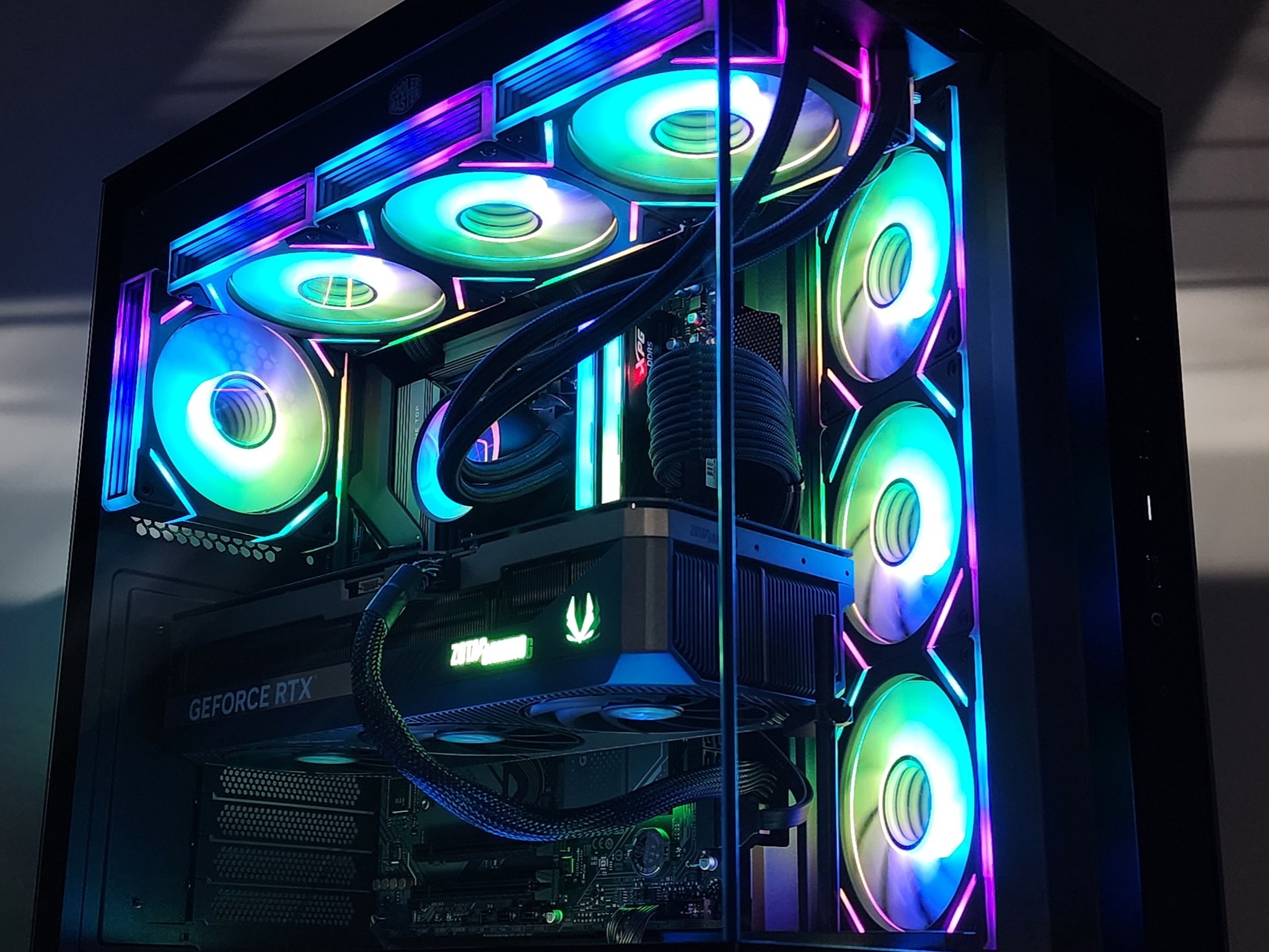 Gaming PC Ryzen 9 9950X3D 32GB RAM 2TB SSD RTX 5080 16GB Windows 11 Computer
