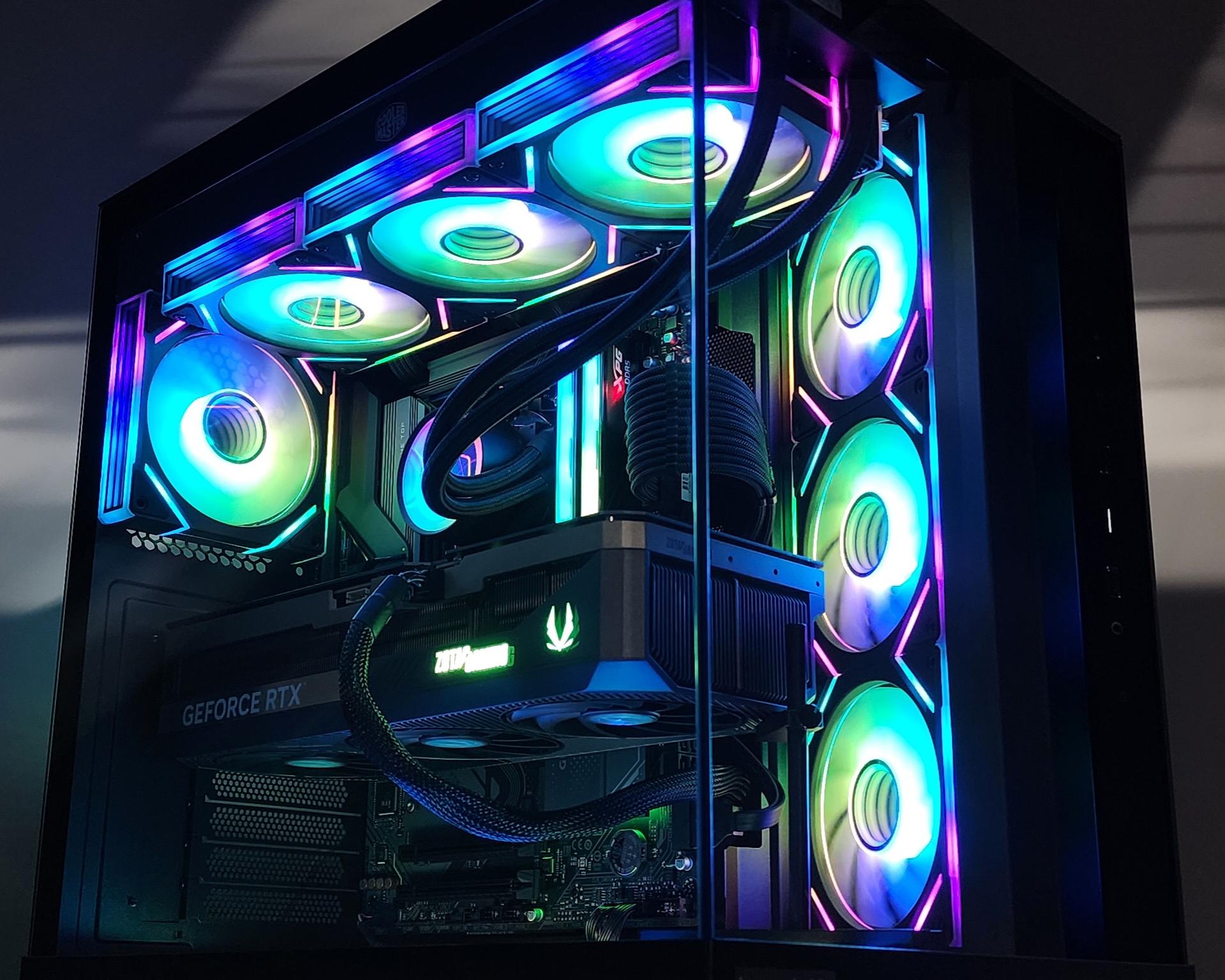 Gaming PC Ryzen 9 9950X3D 32GB RAM 2TB SSD RTX 5080 16GB Windows 11 Computer