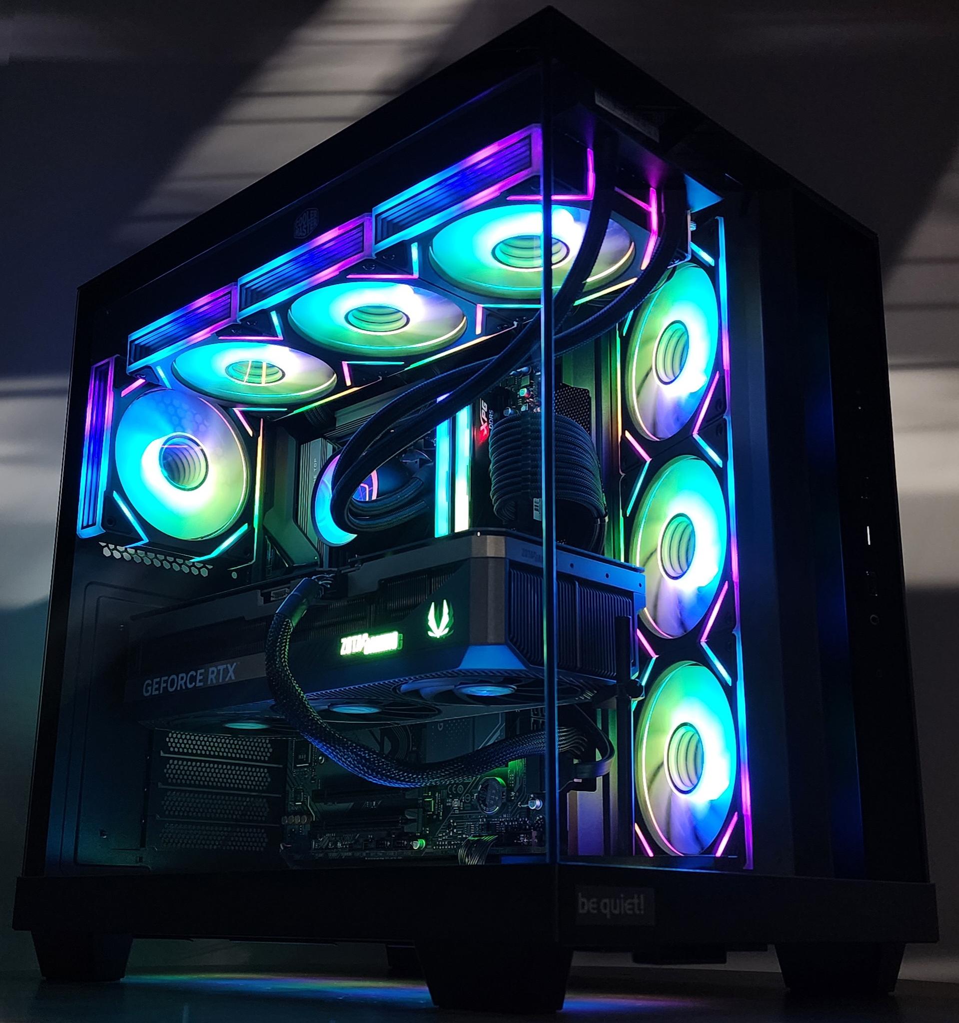 Gaming PC Ryzen 9 9950X3D 32GB RAM 2TB SSD RTX 5080 16GB Windows 11 Computer