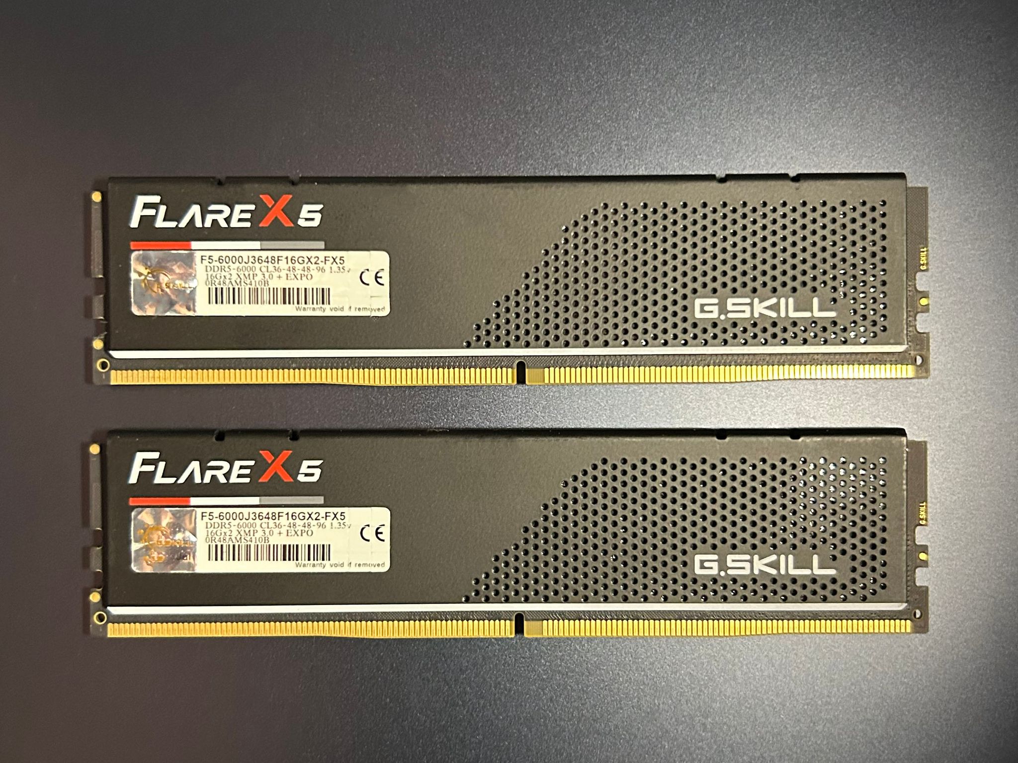G.SKILL Flare X5 32GB (2 x 16GB) PC5-48000 (DDR5-6000) 36-48 Latency DIMM Memory