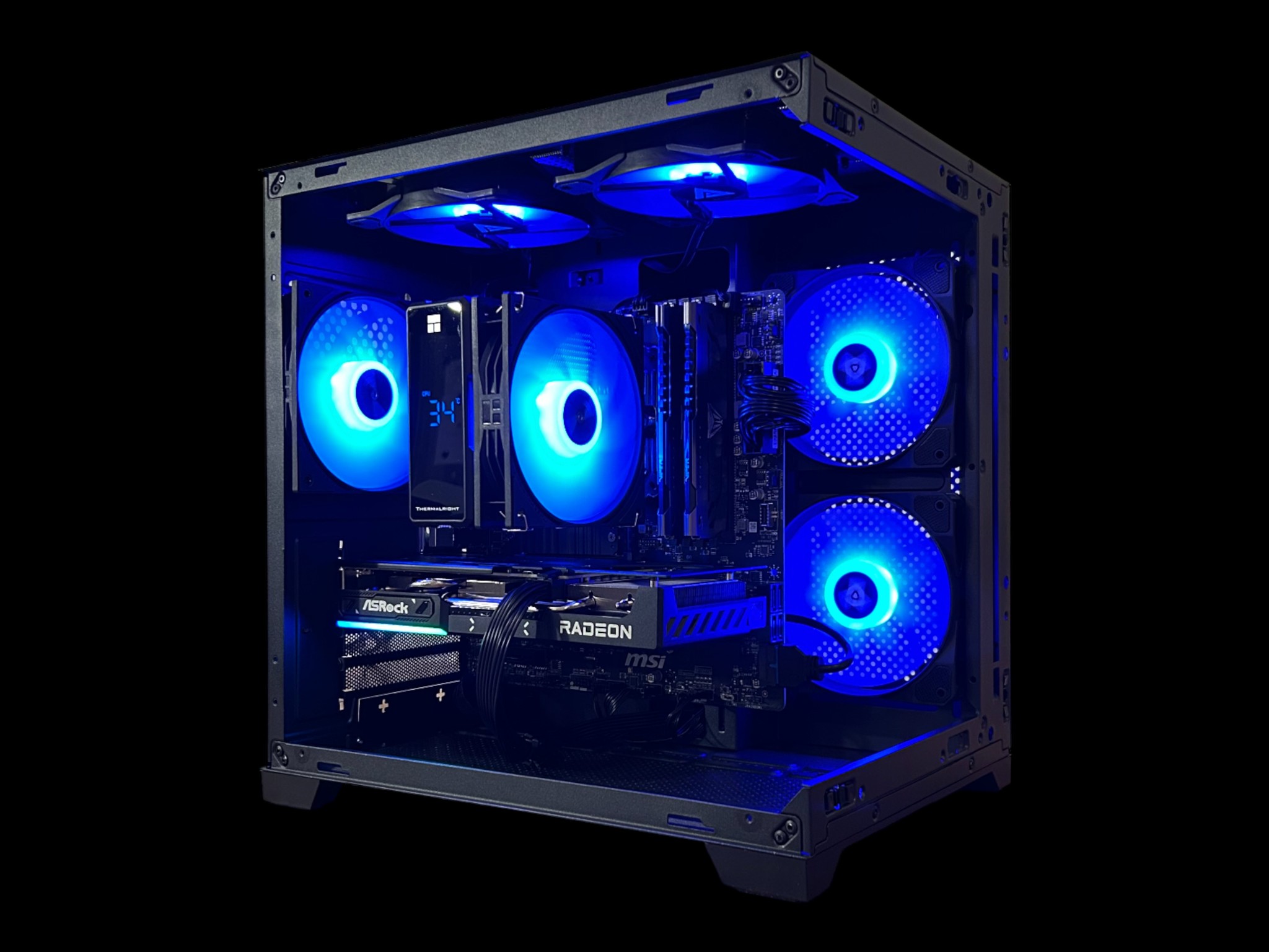 RX 9060XT 16GB | Ryzen 7 5700X | 16GB DDR4 | 1TB NVMe | The Mid-Range Beast RX