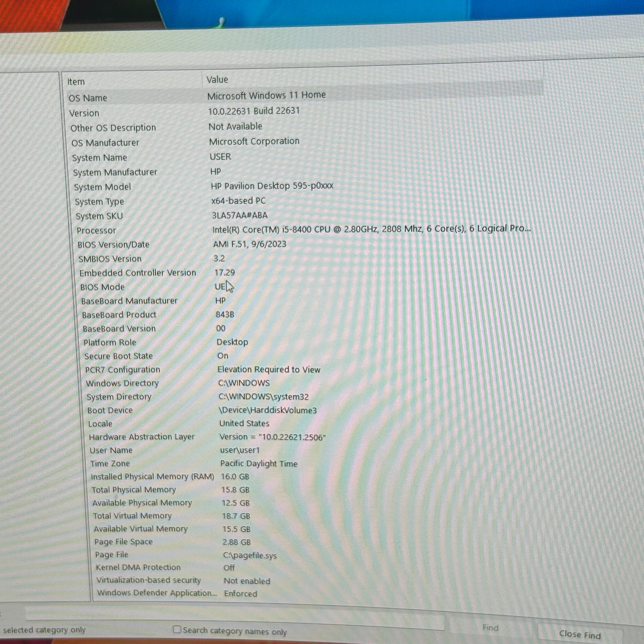 Work/Home Office PC | Intel i5-8400 | UHD Graphics 630 | 128GB SSD | 12GB RAM | Windows 11 Pro