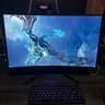 Aopen (Acer) 27” (170hz) 2K Resolution (2560x1440) Curved Gaming Monitor