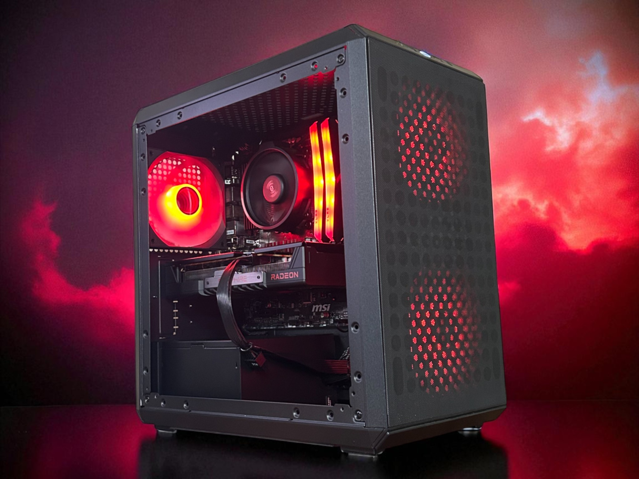 RX 9060XT 8GB | Ryzen 5 5600X | 32GB DDR4 | 1TB NVMe | The Dark Trooper RX