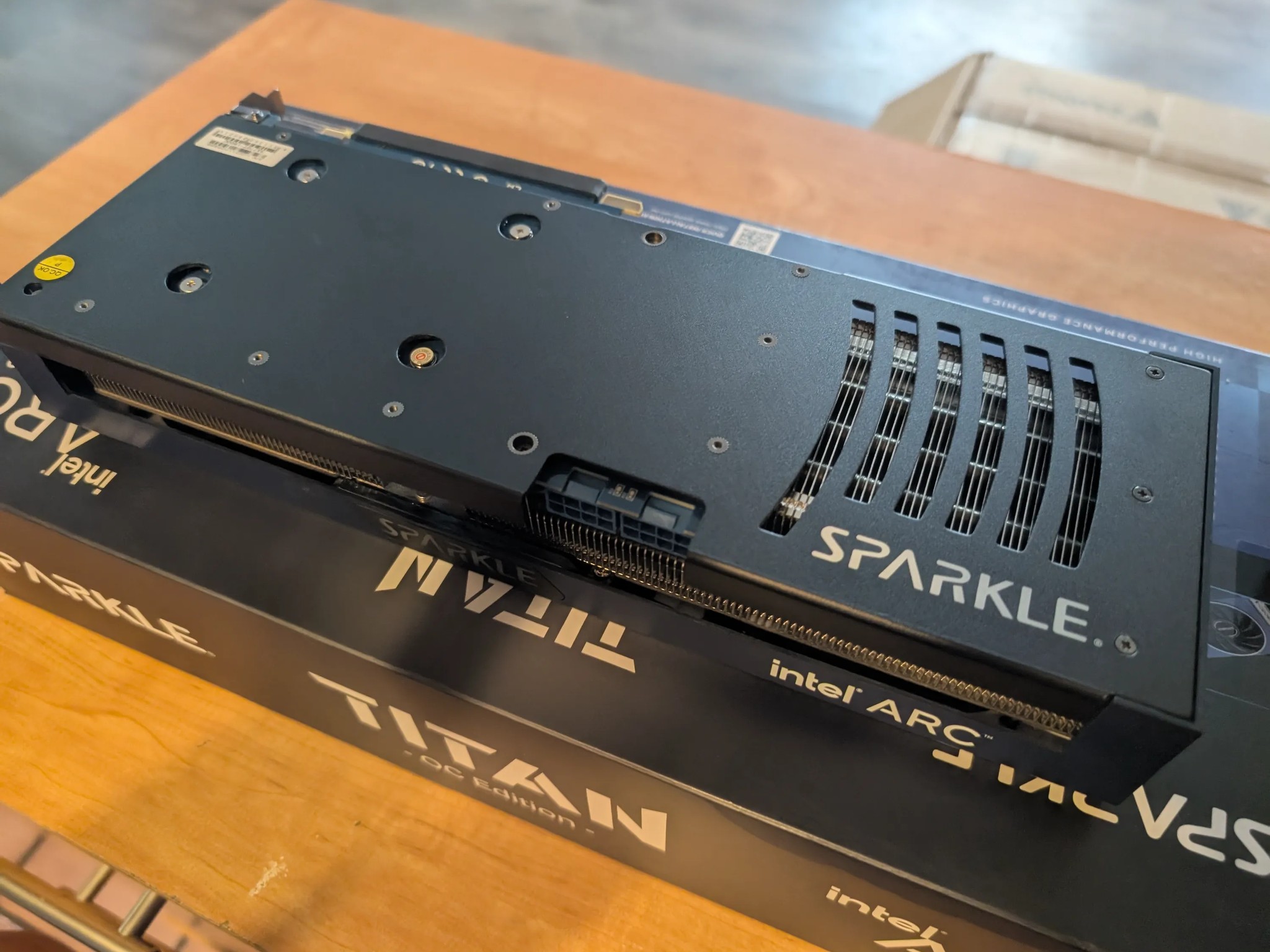Intel ARC 770 16GB Sparkle Titan OC Edition