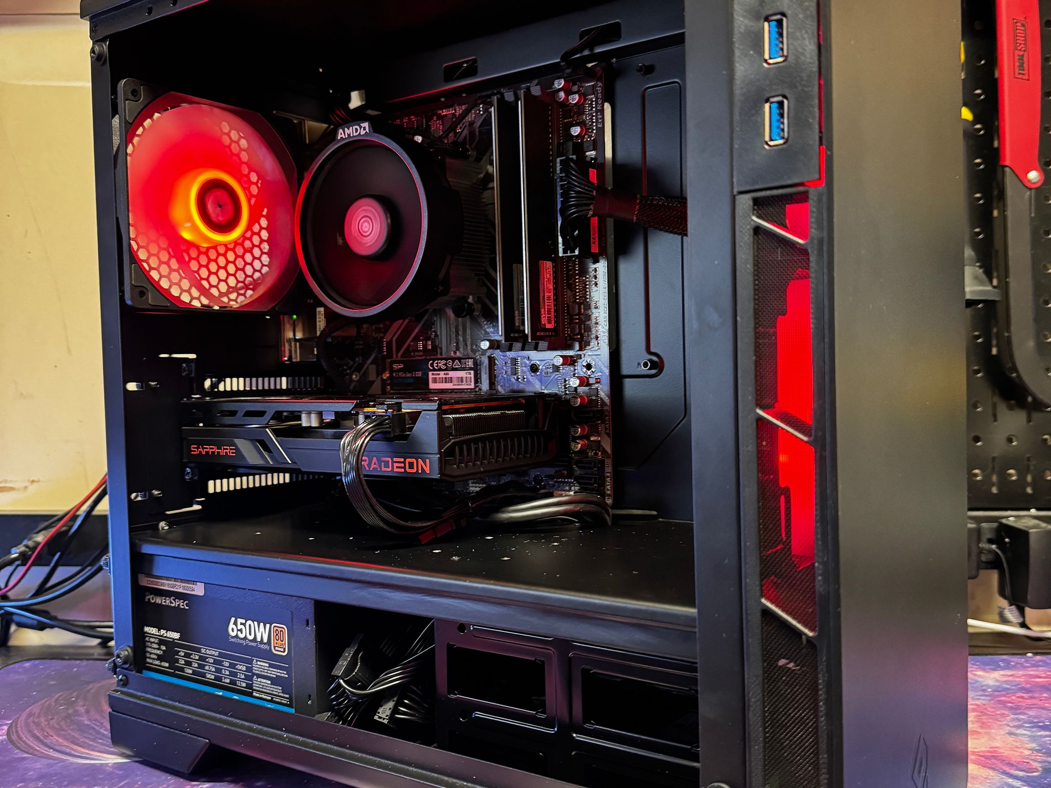 [Hermes] || Ryzen 5 3600 + RX 6600 8G w/ 16GB of DDR4 RAM & 1TB M.2 NVMe SSD