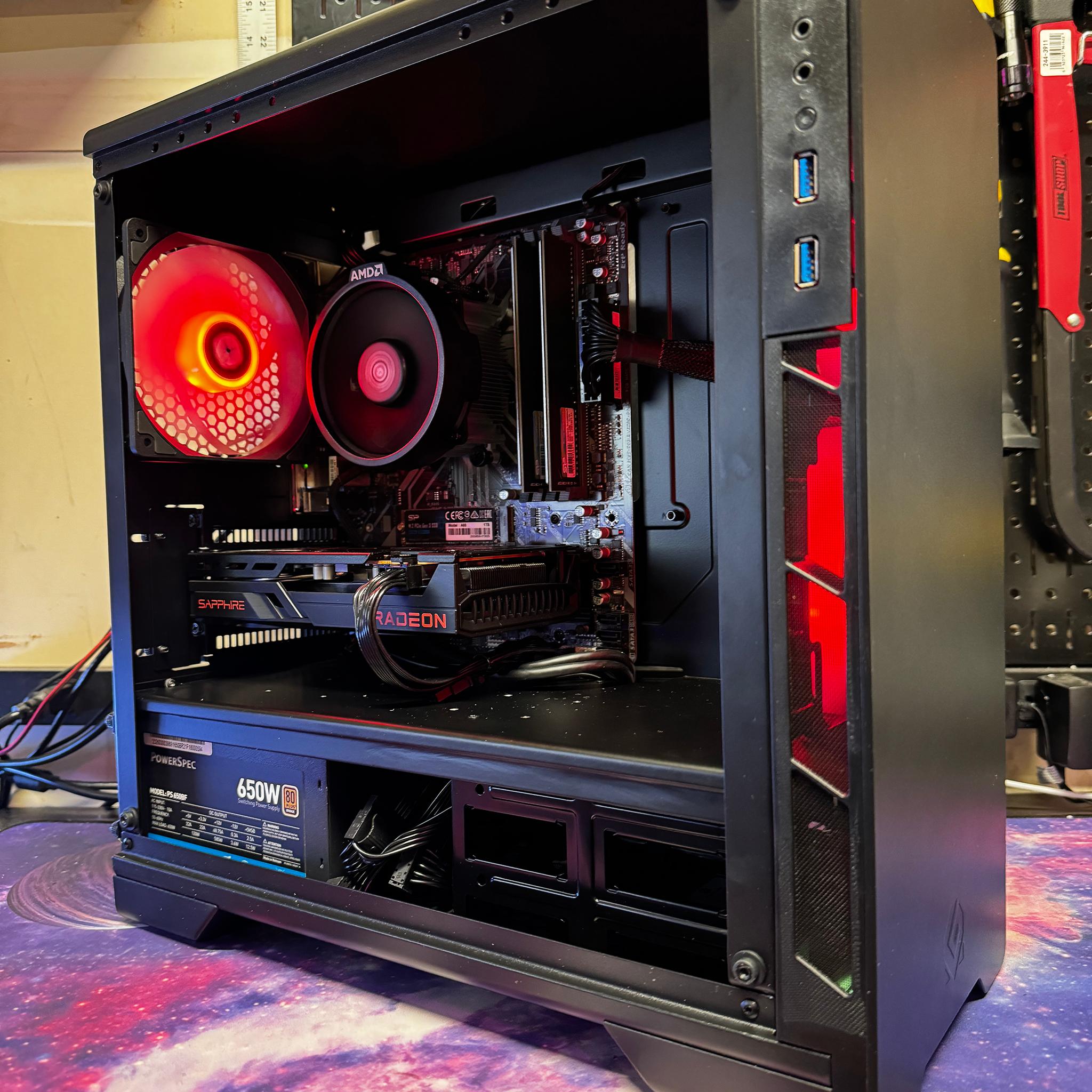 [Hermes] || Ryzen 5 3600 + RX 6600 8G w/ 16GB of DDR4 RAM & 1TB M.2 NVMe SSD