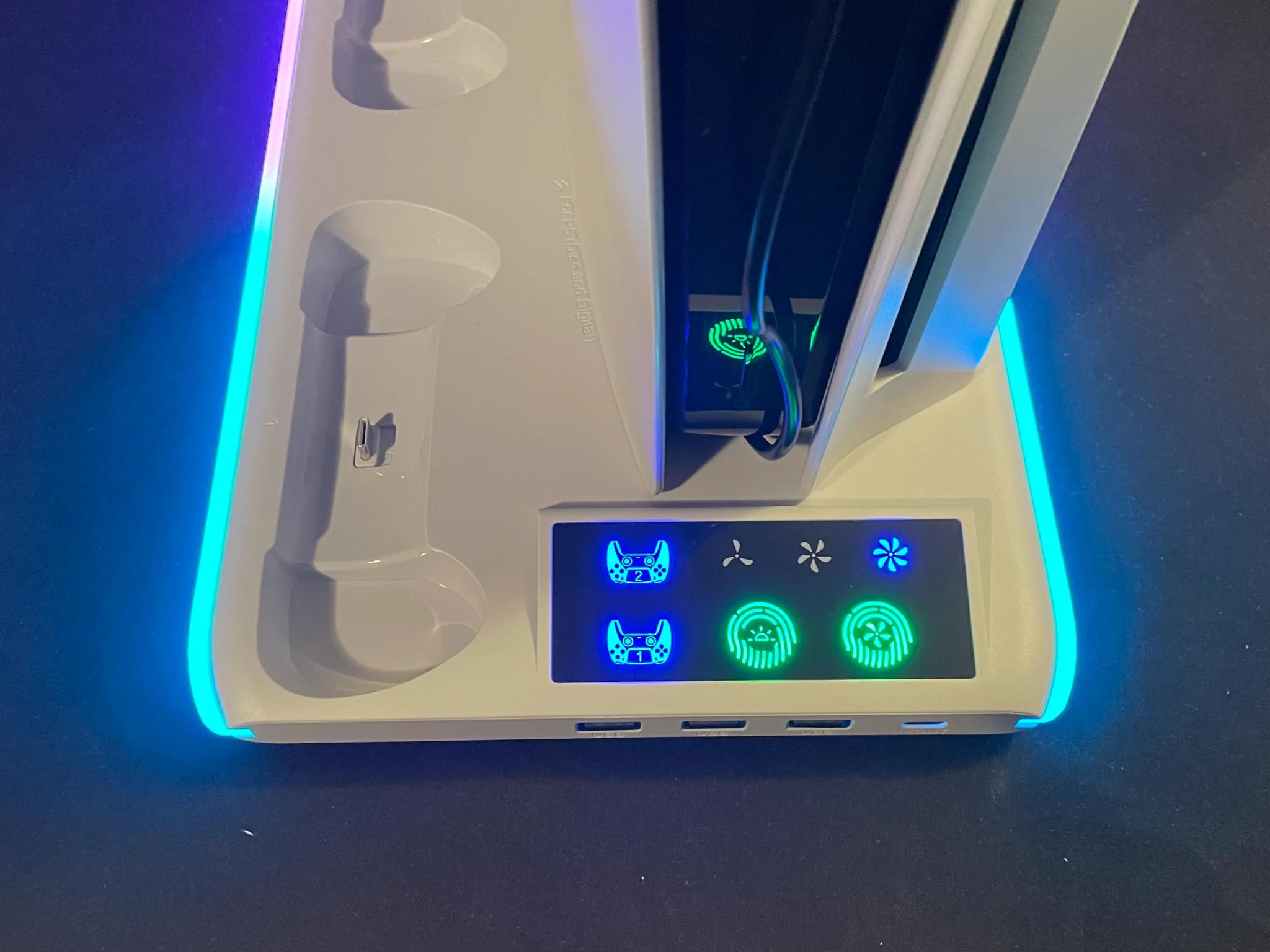 Ps5 Cooling Rgb Stand