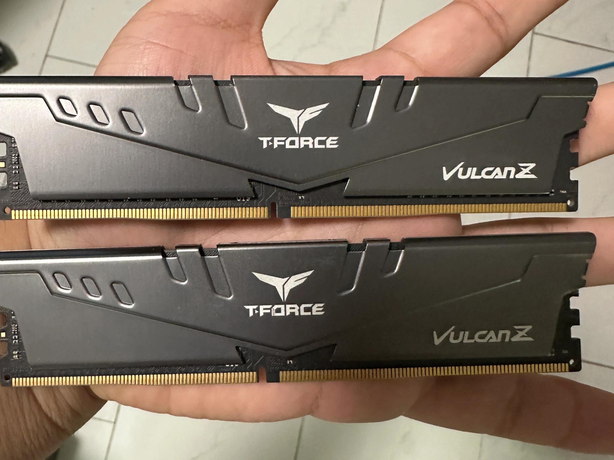 DDR4 32GB (2x16GB) 3200MHz CL 16 TEAMGROUP T-Force Vulcan Z Ram