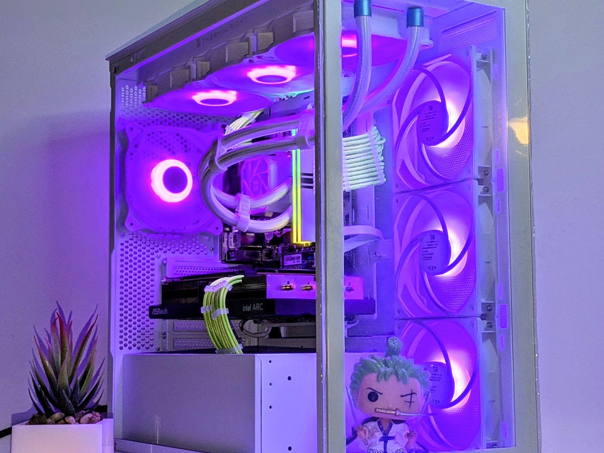 🗡️”Wano Arc”⚔️Gaming/Productivity⚪️Ryzen 5 4500⚪️*Intel Arc GPU*⚪️16GB ASGARD RAM⚪️1TB SSD⚪️700w PSU