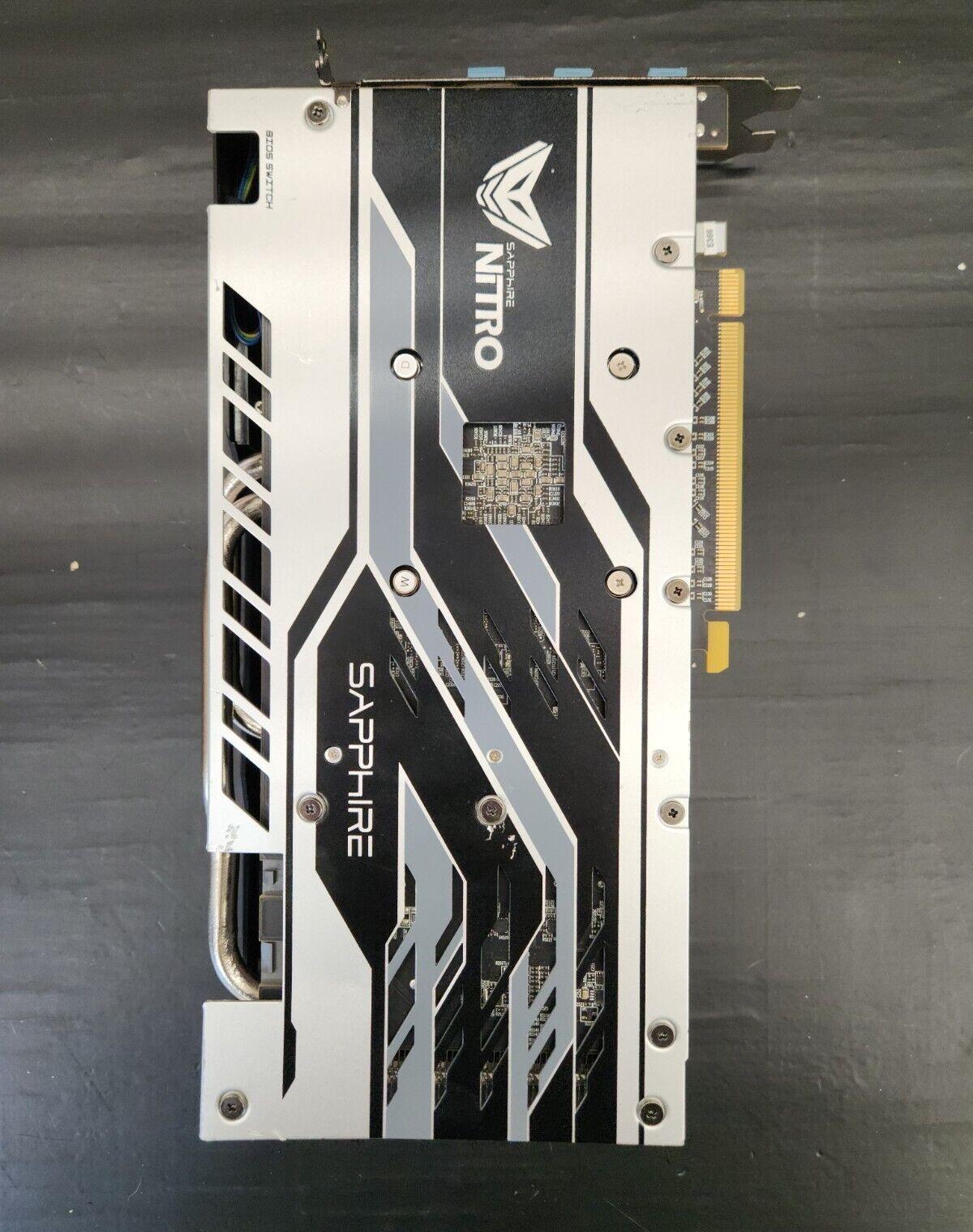 Sapphire Nitro+ Radeon RX 580 8GB GDDR5 Graphics Card - DisplayPort, HDMI, DVI