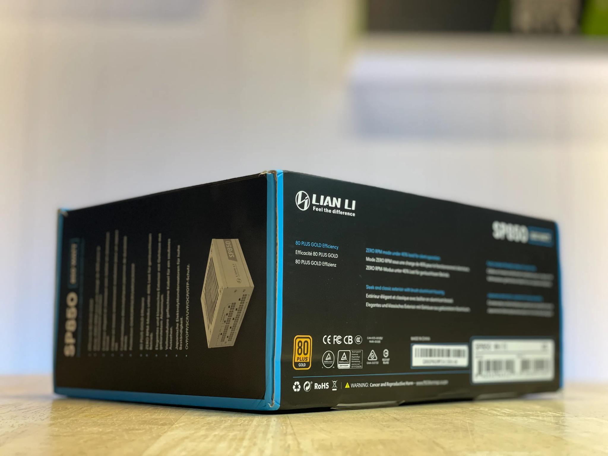 Brand New! Lian Li SP850 80+ Gold SFX White PSU